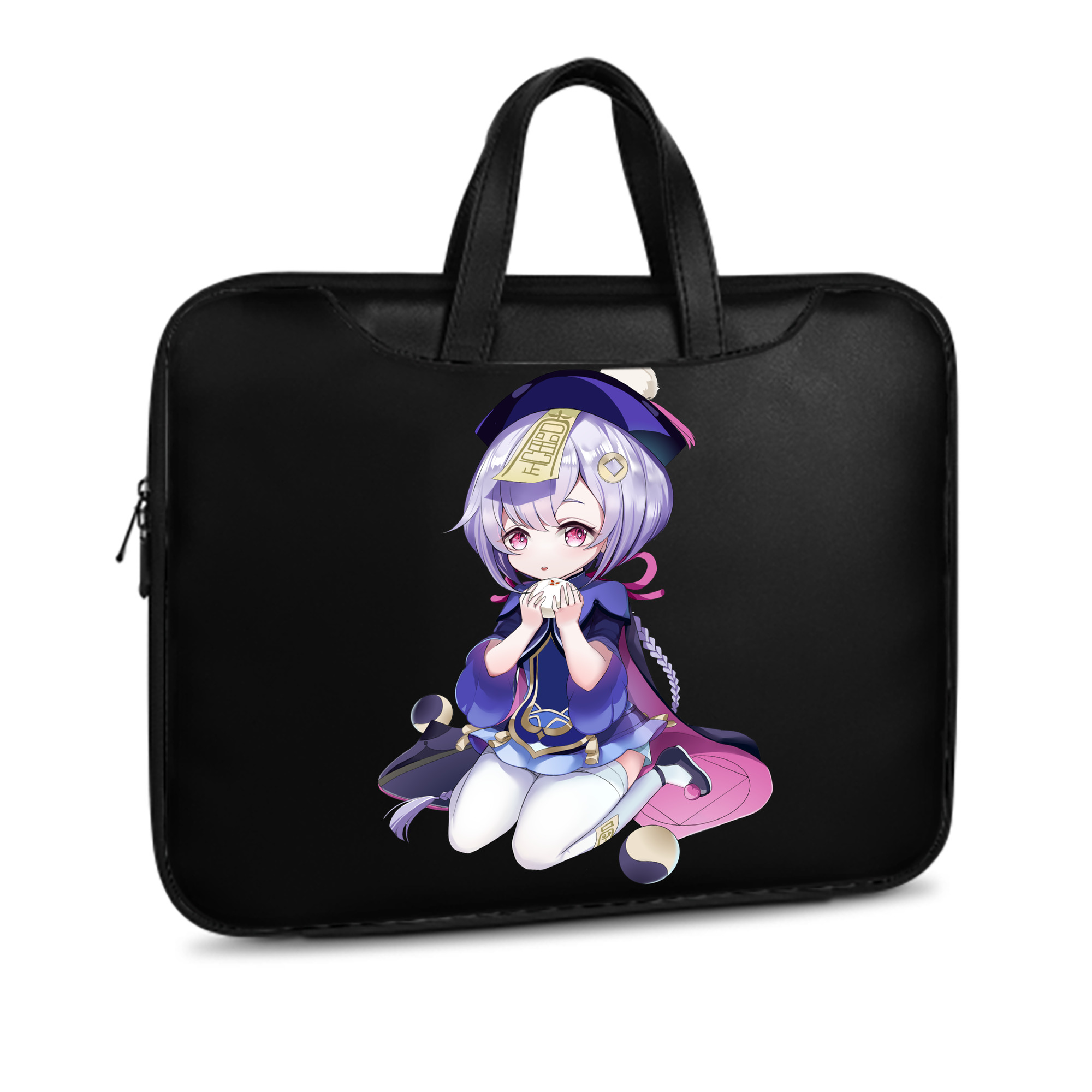げんし神 七七 なな  genshin Nana レザーラップトップバッグ　ノートパソコンケース