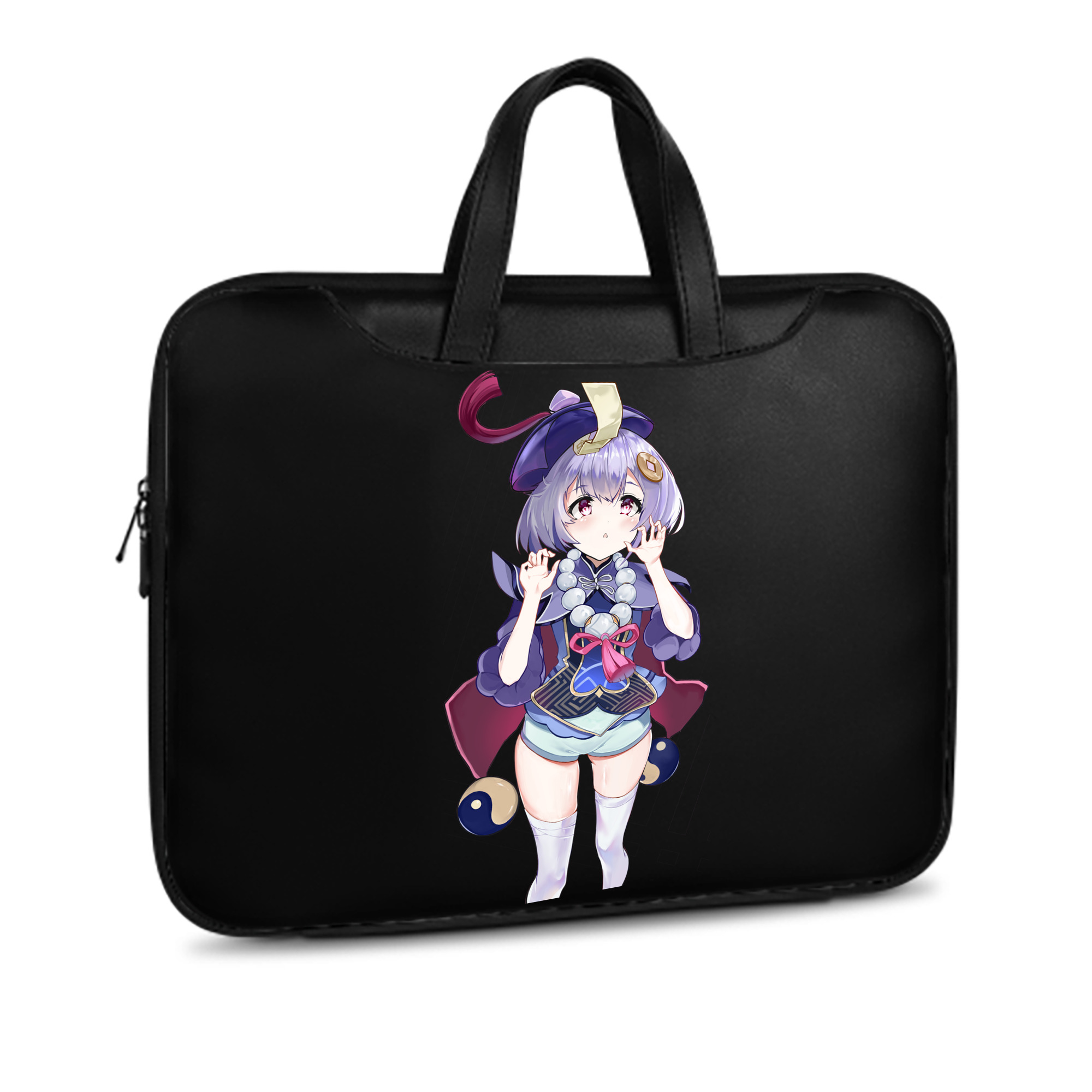 げんし神 七七 なな  genshin Nana レザーラップトップバッグ　ノートパソコンケース