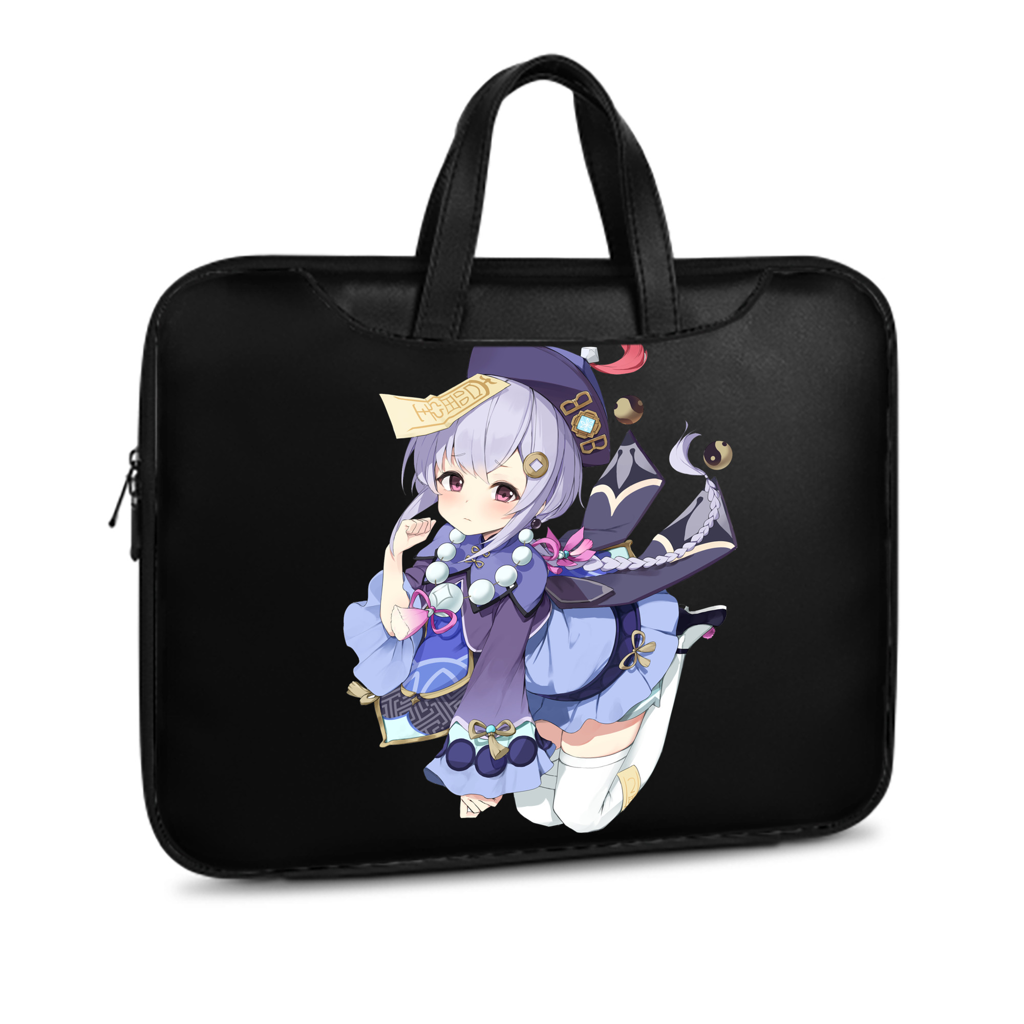 げんし神 七七 なな  genshin Nana レザーラップトップバッグ　ノートパソコンケース