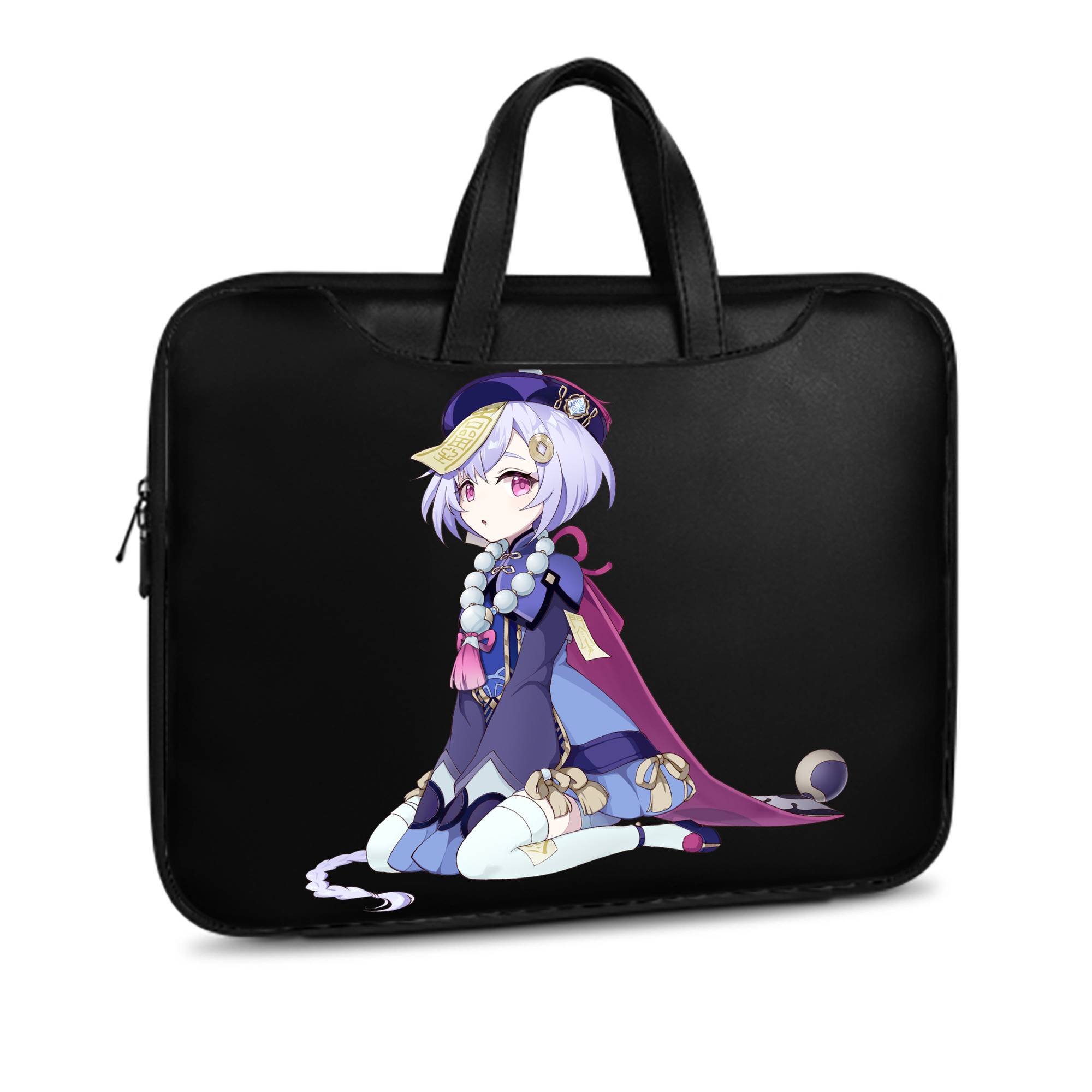 げんし神 七七 なな  genshin Nana レザーラップトップバッグ　ノートパソコンケース