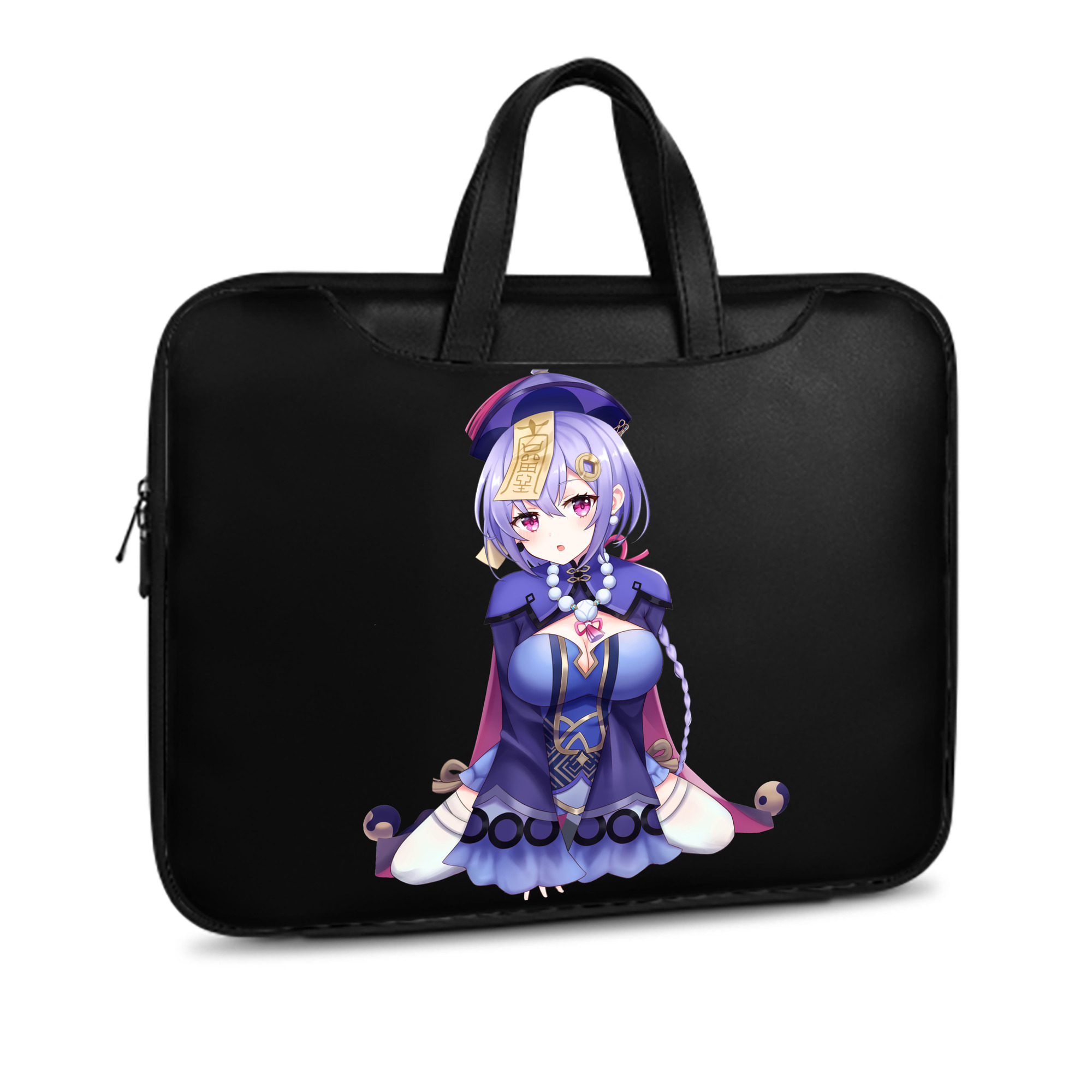げんし神 七七 なな  genshin Nana レザーラップトップバッグ　ノートパソコンケース