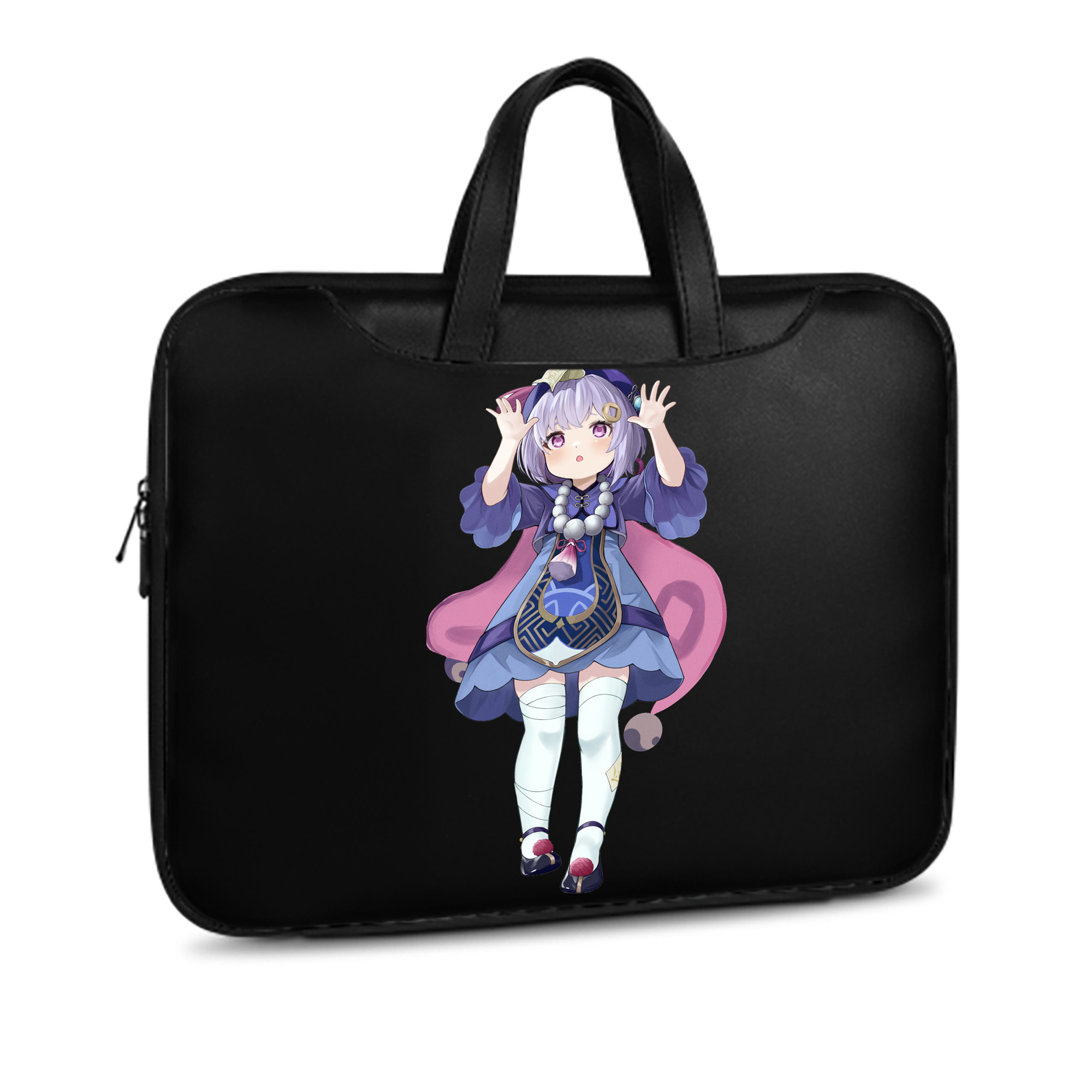 げんし神 七七 なな  genshin Nana レザーラップトップバッグ　ノートパソコンケース