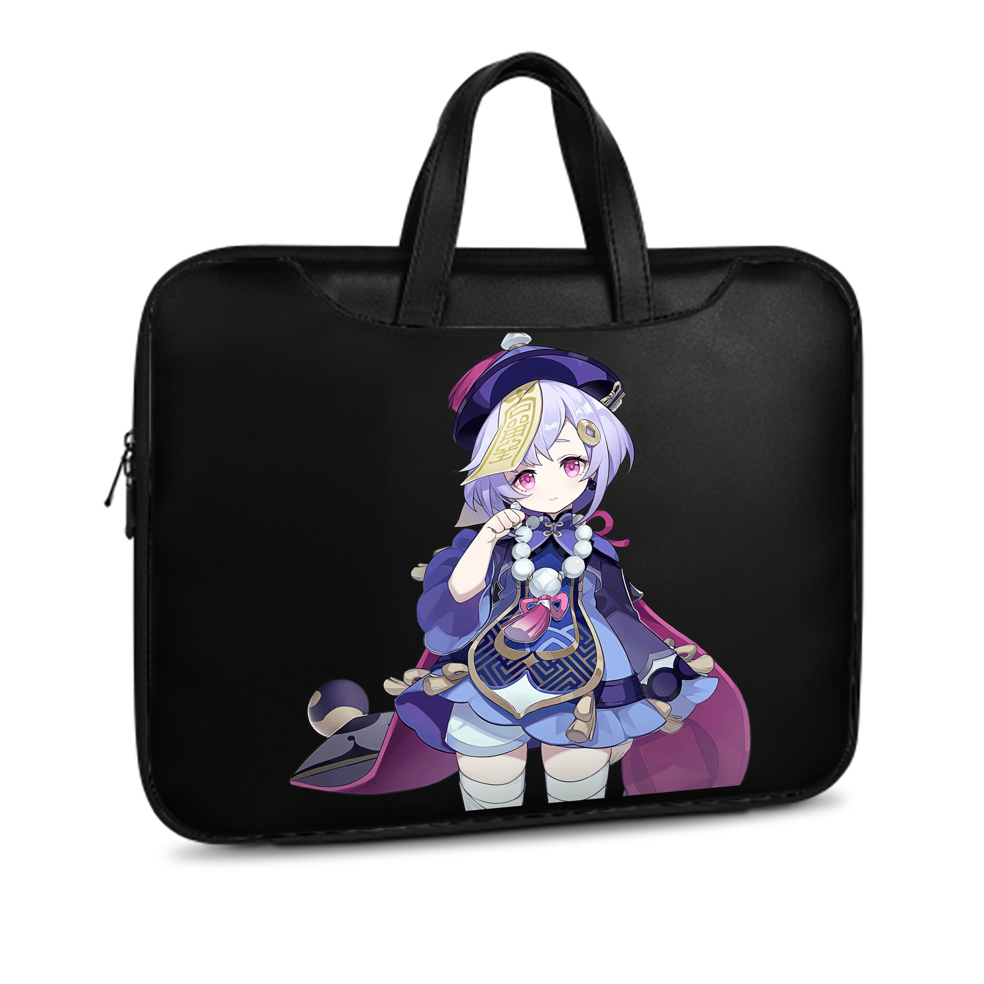 げんし神 七七 なな  genshin Nana レザーラップトップバッグ　ノートパソコンケース