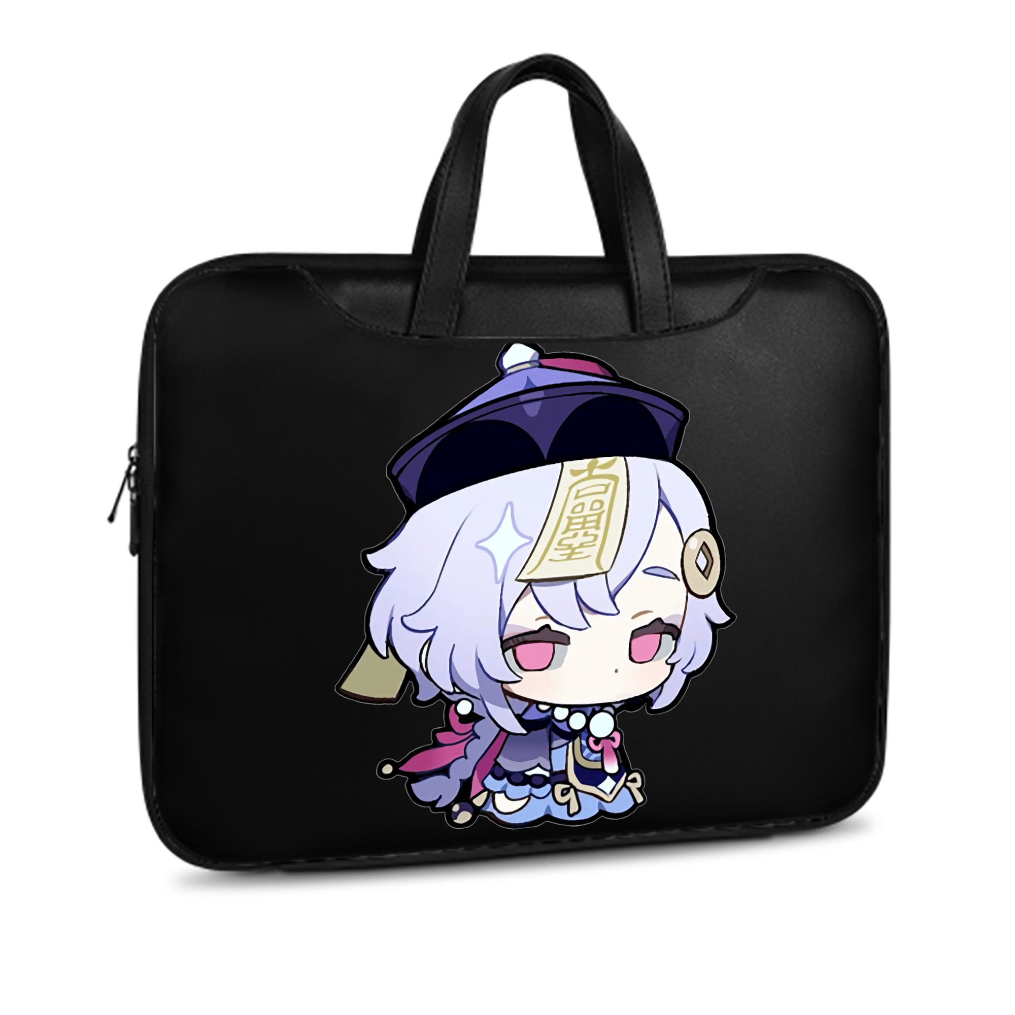 げんし神 七七 なな  genshin Nana レザーラップトップバッグ　ノートパソコンケース