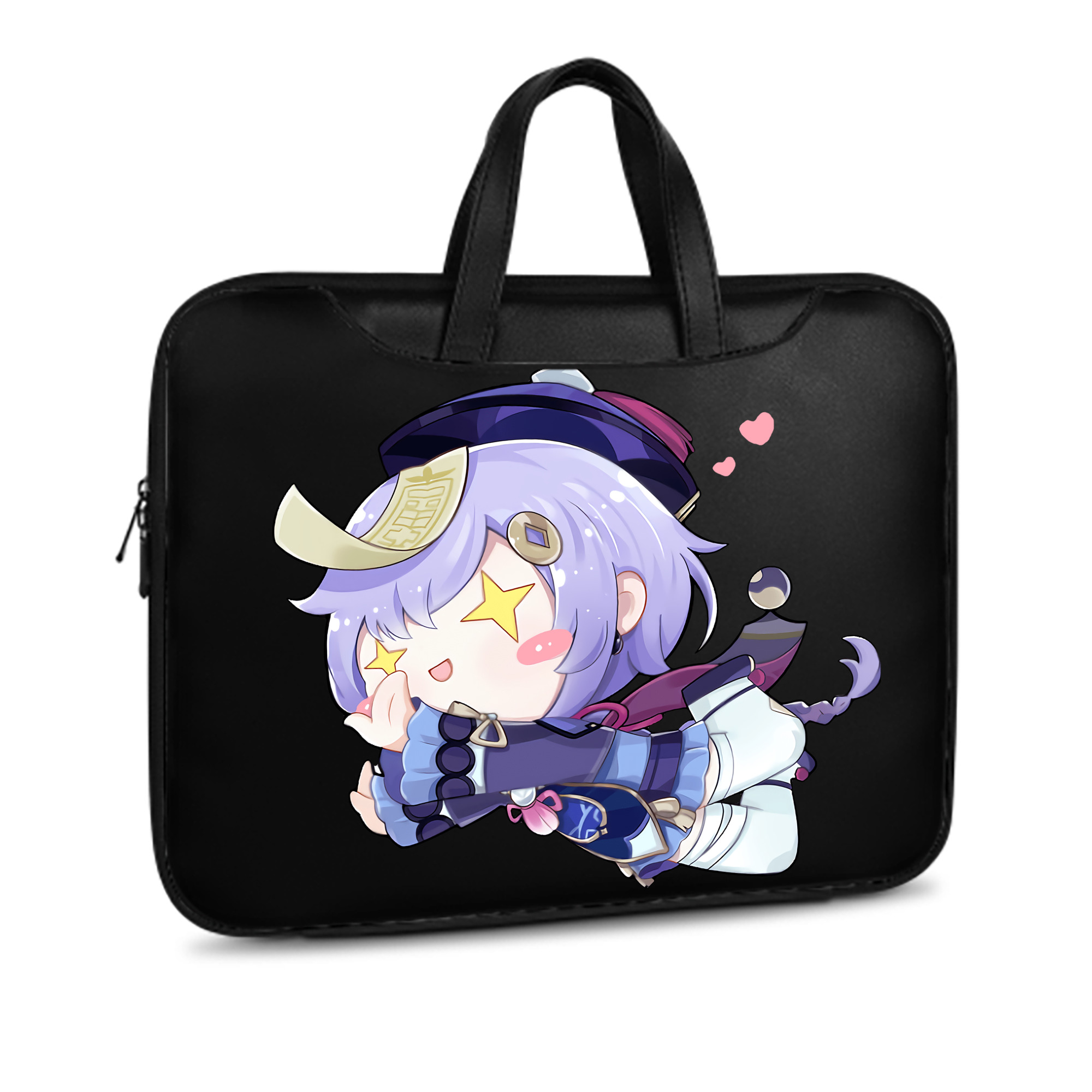 げんし神 七七 なな  genshin Nana レザーラップトップバッグ　ノートパソコンケース