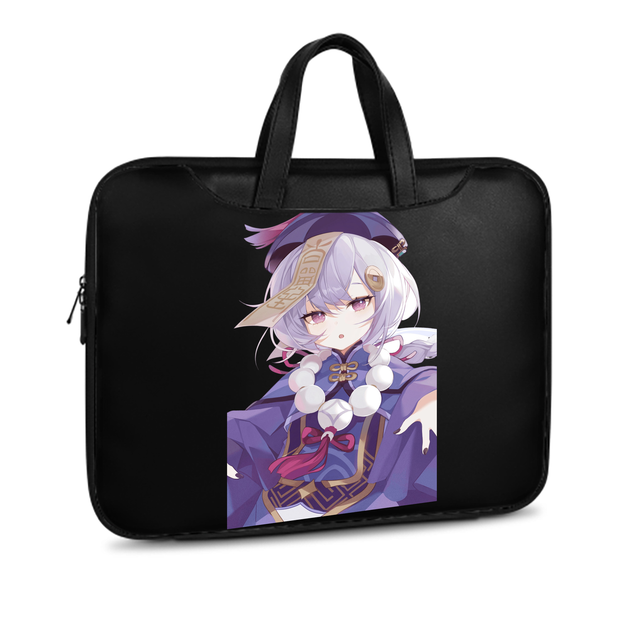 げんし神 七七 なな  genshin Nana レザーラップトップバッグ　ノートパソコンケース