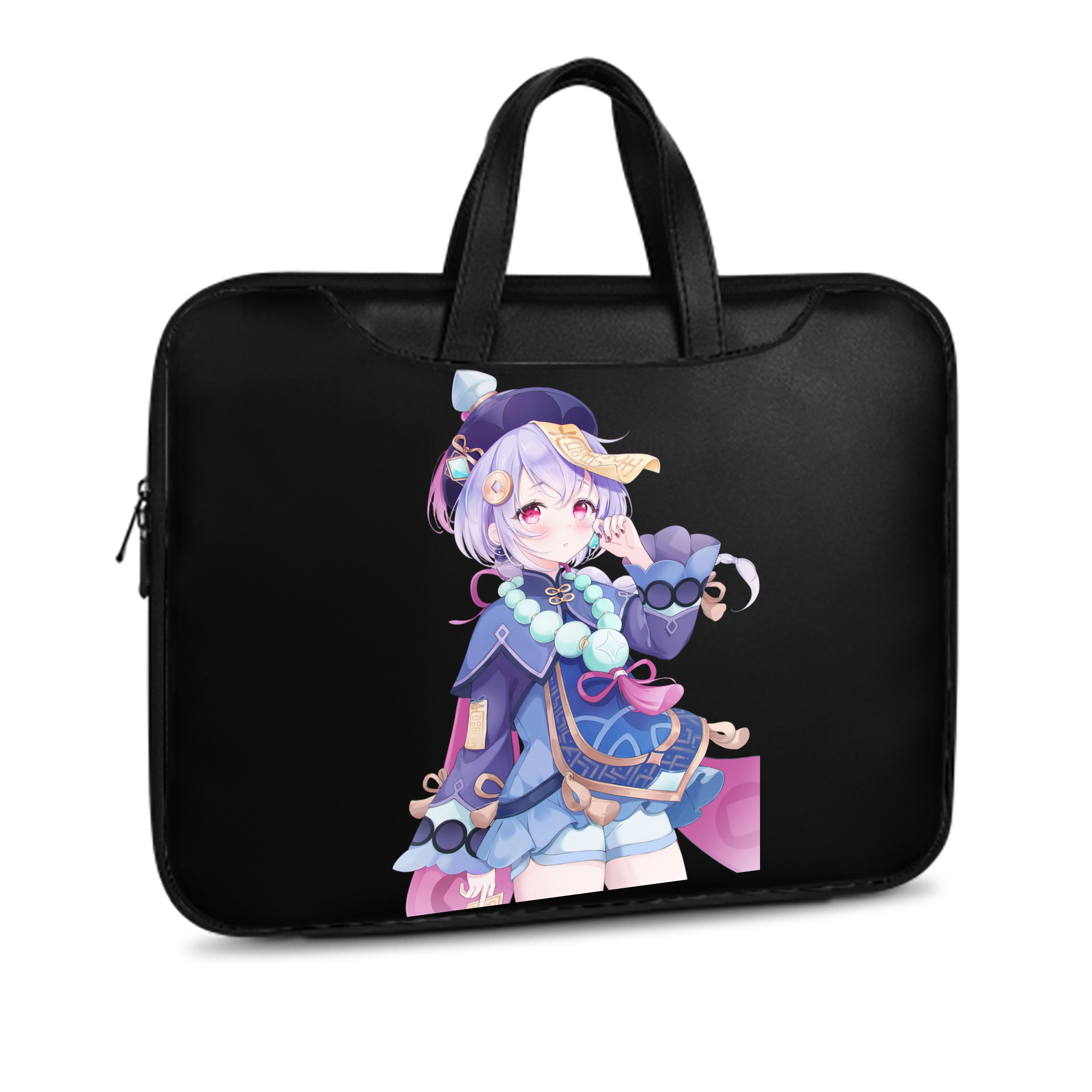げんし神 七七 なな  genshin Nana レザーラップトップバッグ　ノートパソコンケース