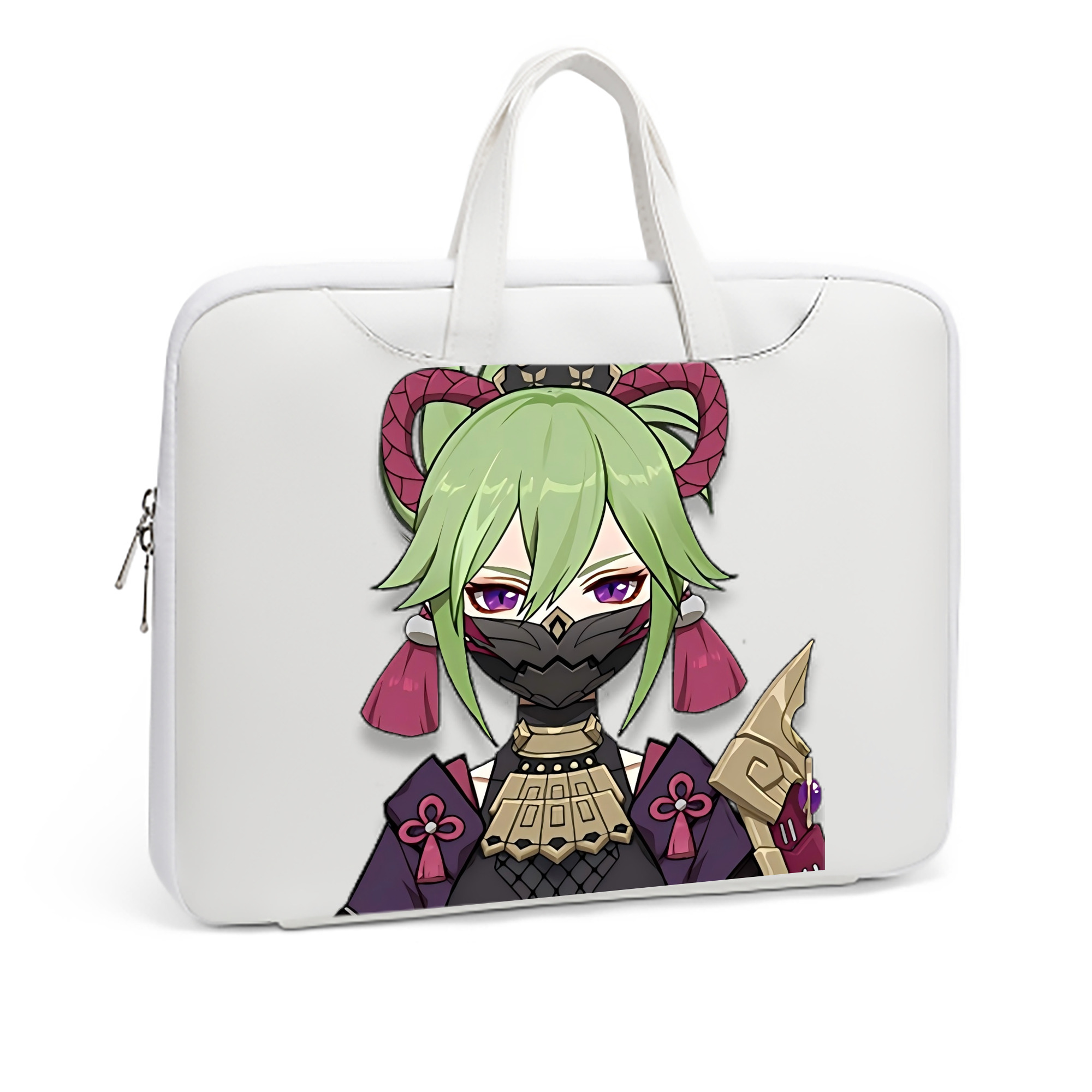 げんし神  久岐忍 くき しのぶ genshin Kuki Shinobu レザーラップトップバッグ　ノートパソコンケース