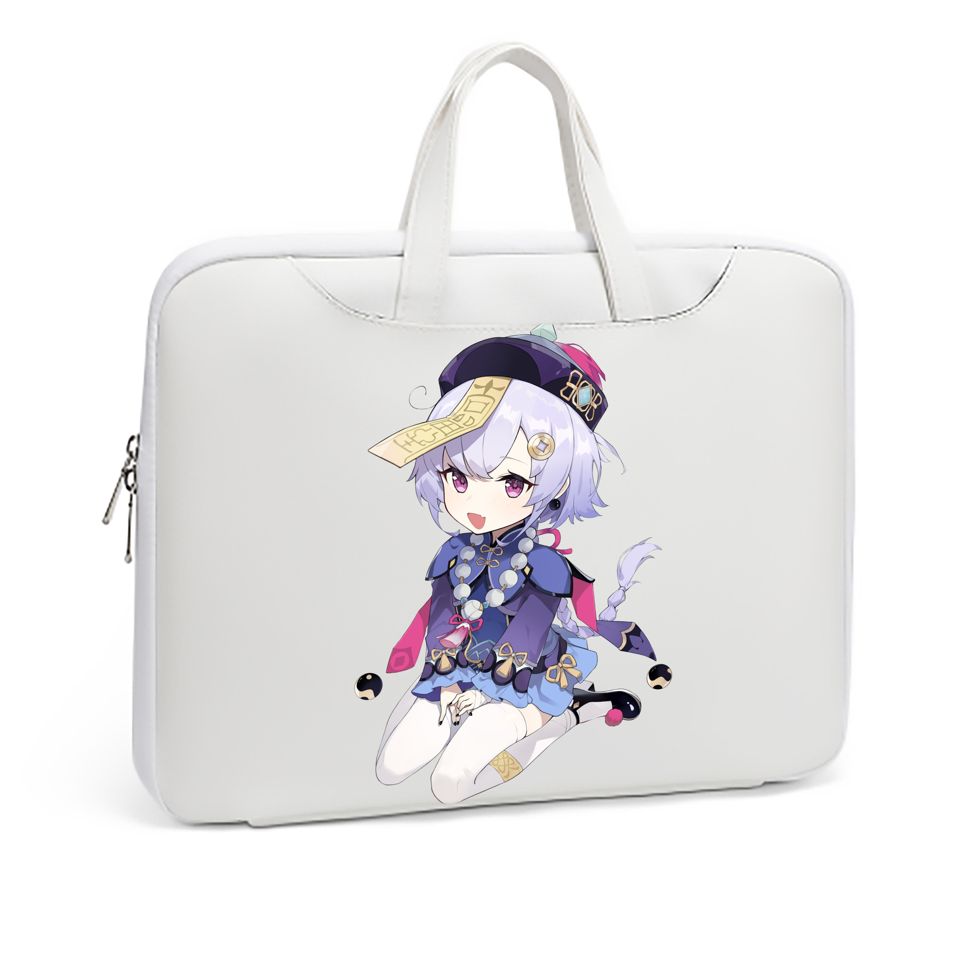 げんし神 七七 なな  genshin Nana レザーラップトップバッグ　ノートパソコンケース