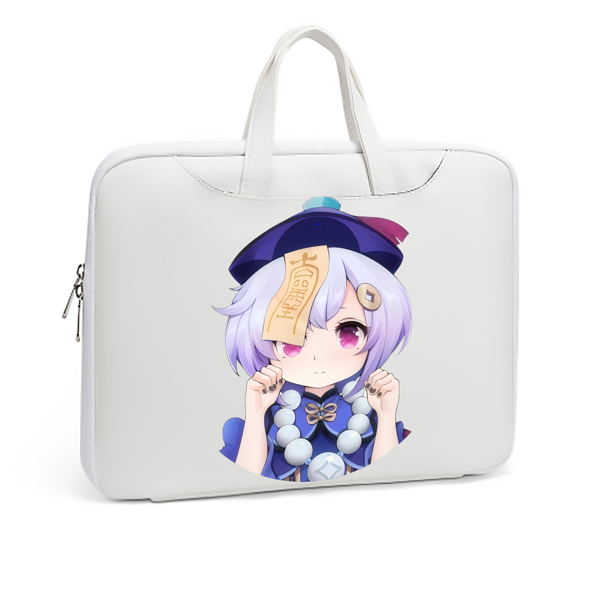 げんし神 七七 なな  genshin Nana レザーラップトップバッグ　ノートパソコンケース