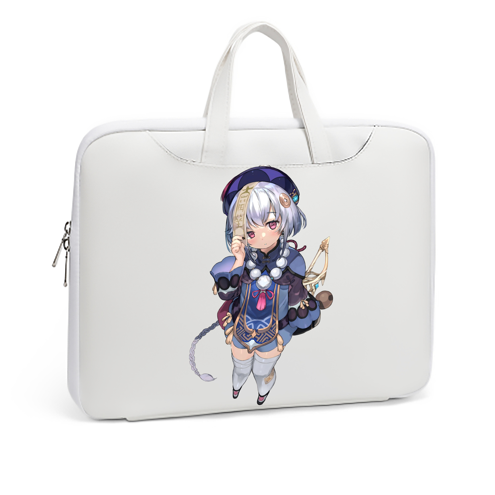 げんし神 七七 なな  genshin Nana レザーラップトップバッグ　ノートパソコンケース