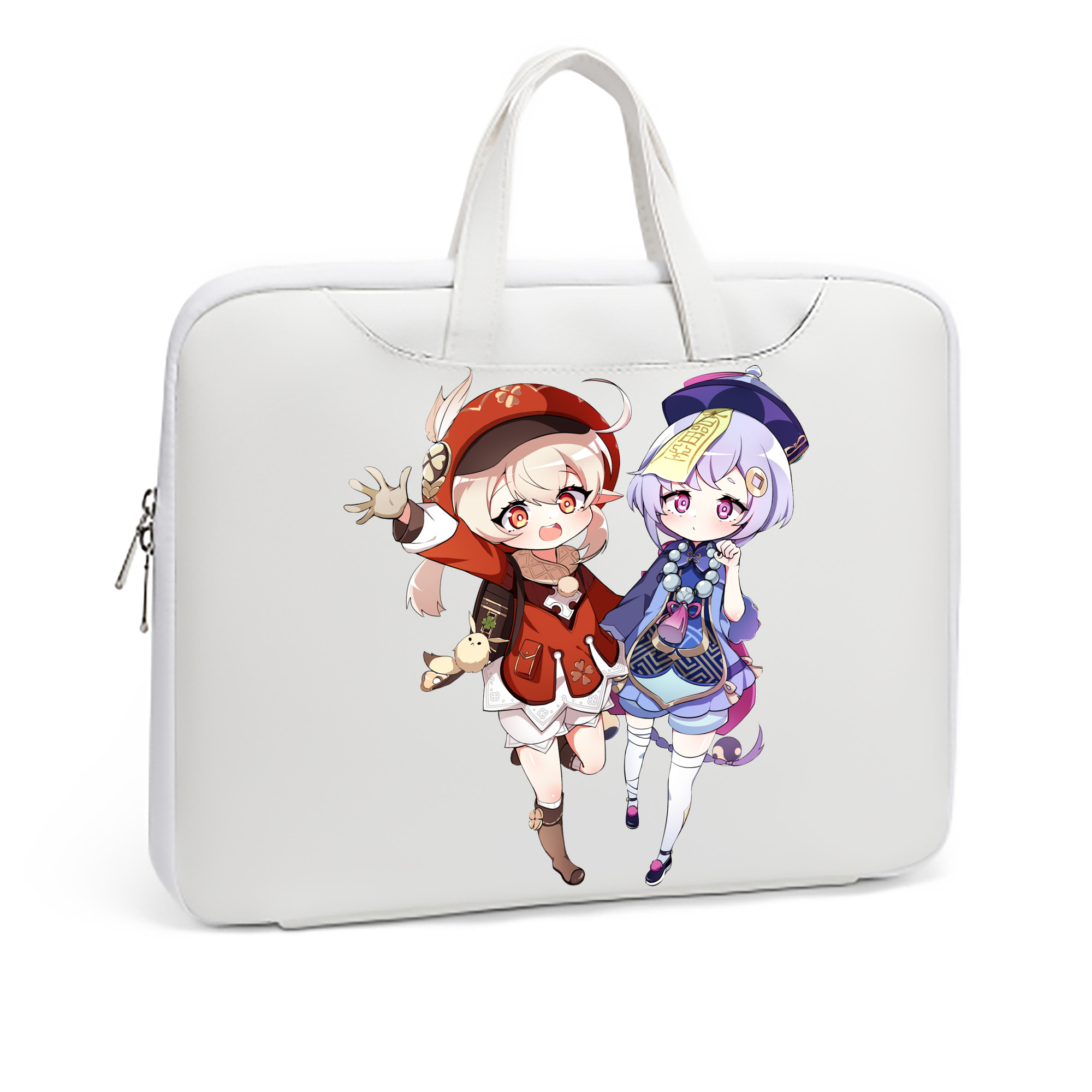 げんし神 七七 なな  genshin Nana レザーラップトップバッグ　ノートパソコンケース