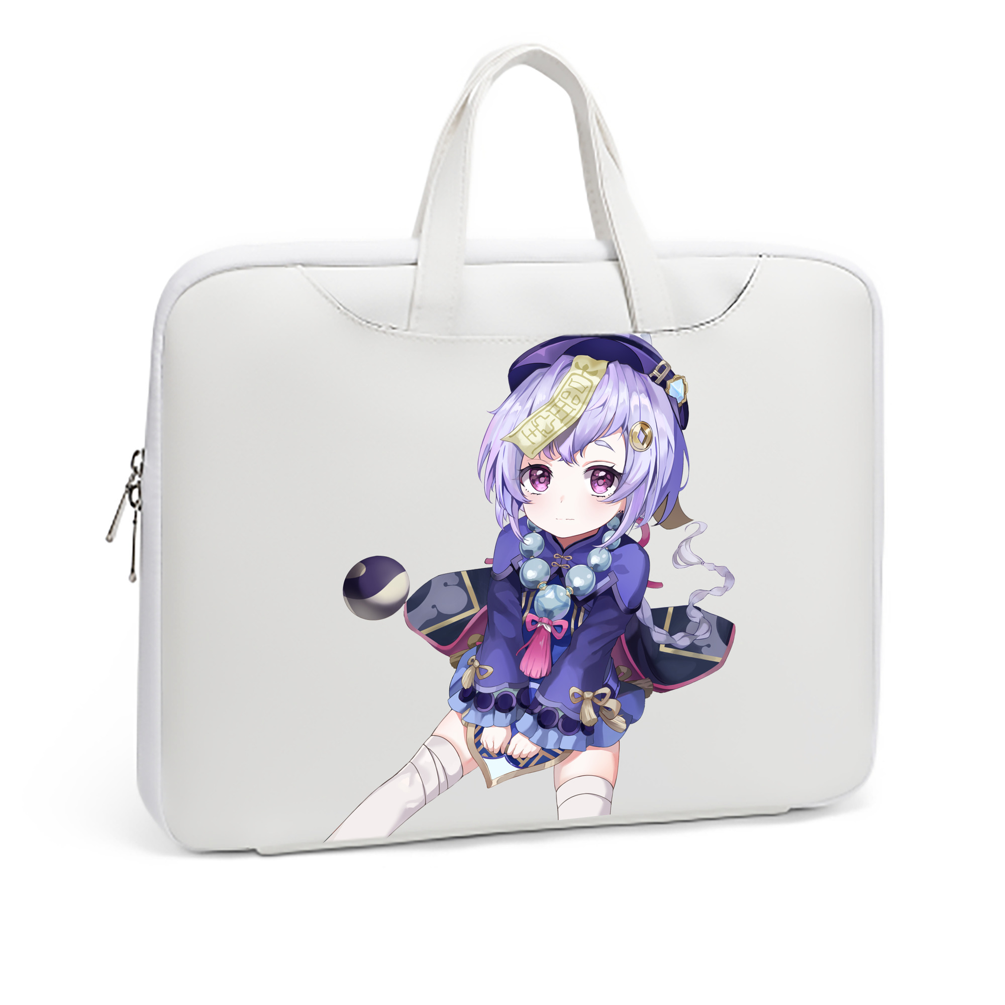 げんし神 七七 なな  genshin Nana レザーラップトップバッグ　ノートパソコンケース