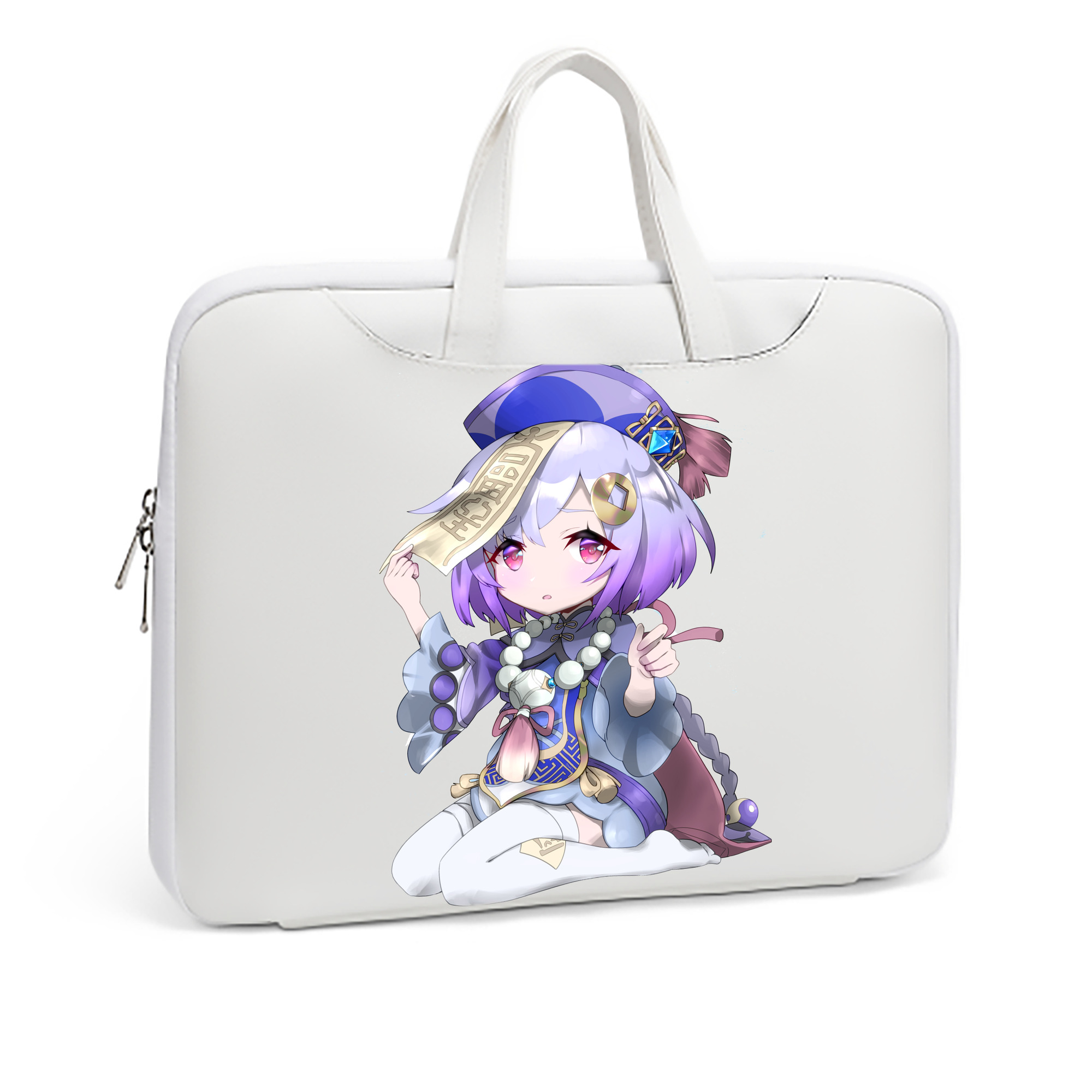 げんし神 七七 なな  genshin Nana レザーラップトップバッグ　ノートパソコンケース