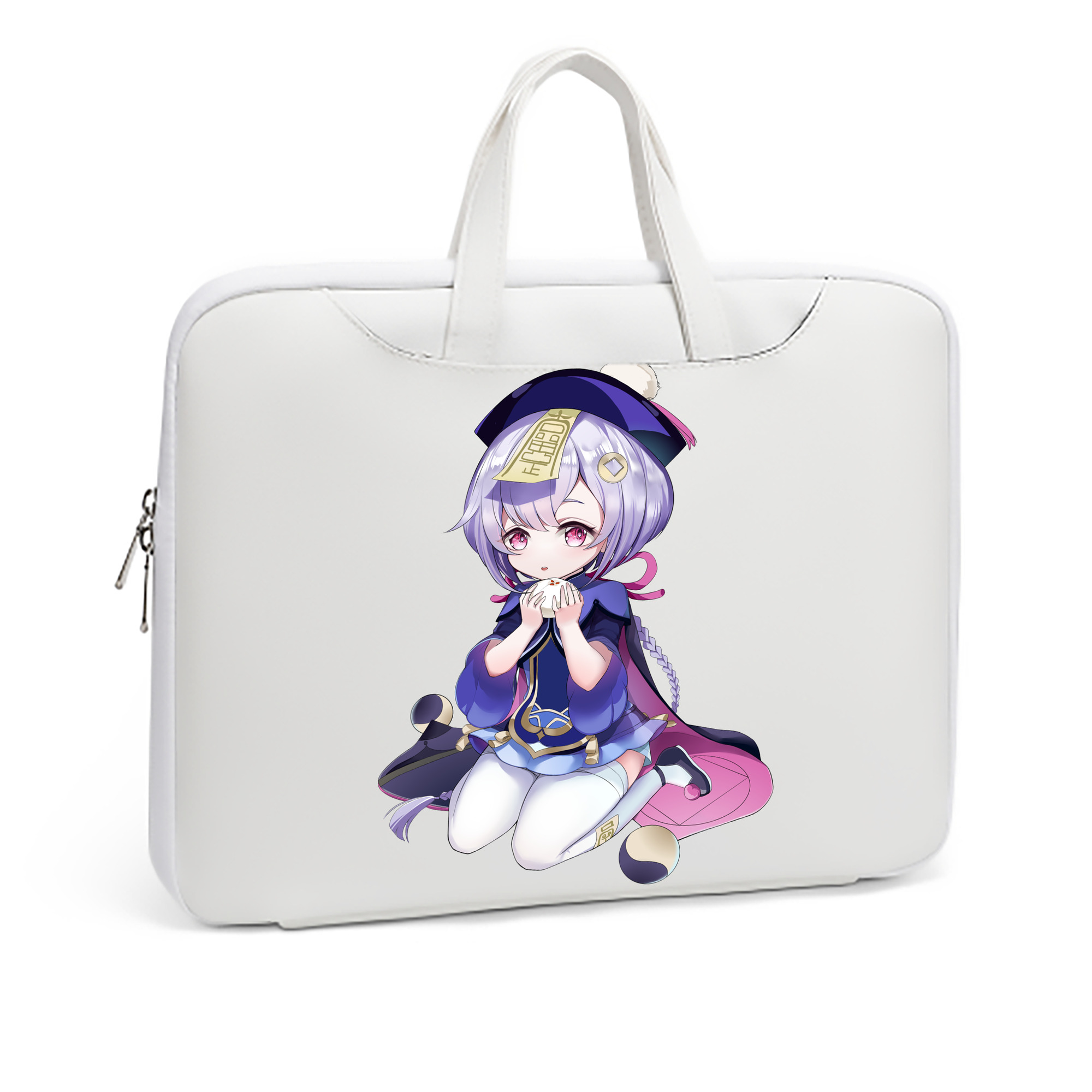 げんし神 七七 なな  genshin Nana レザーラップトップバッグ　ノートパソコンケース