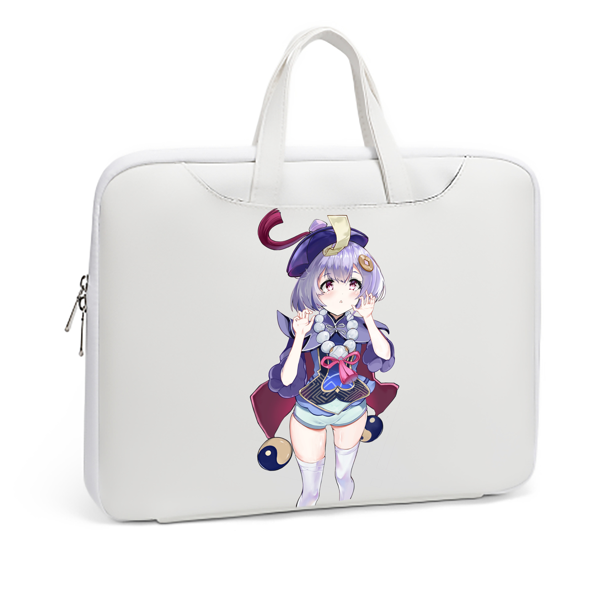 げんし神 七七 なな  genshin Nana レザーラップトップバッグ　ノートパソコンケース