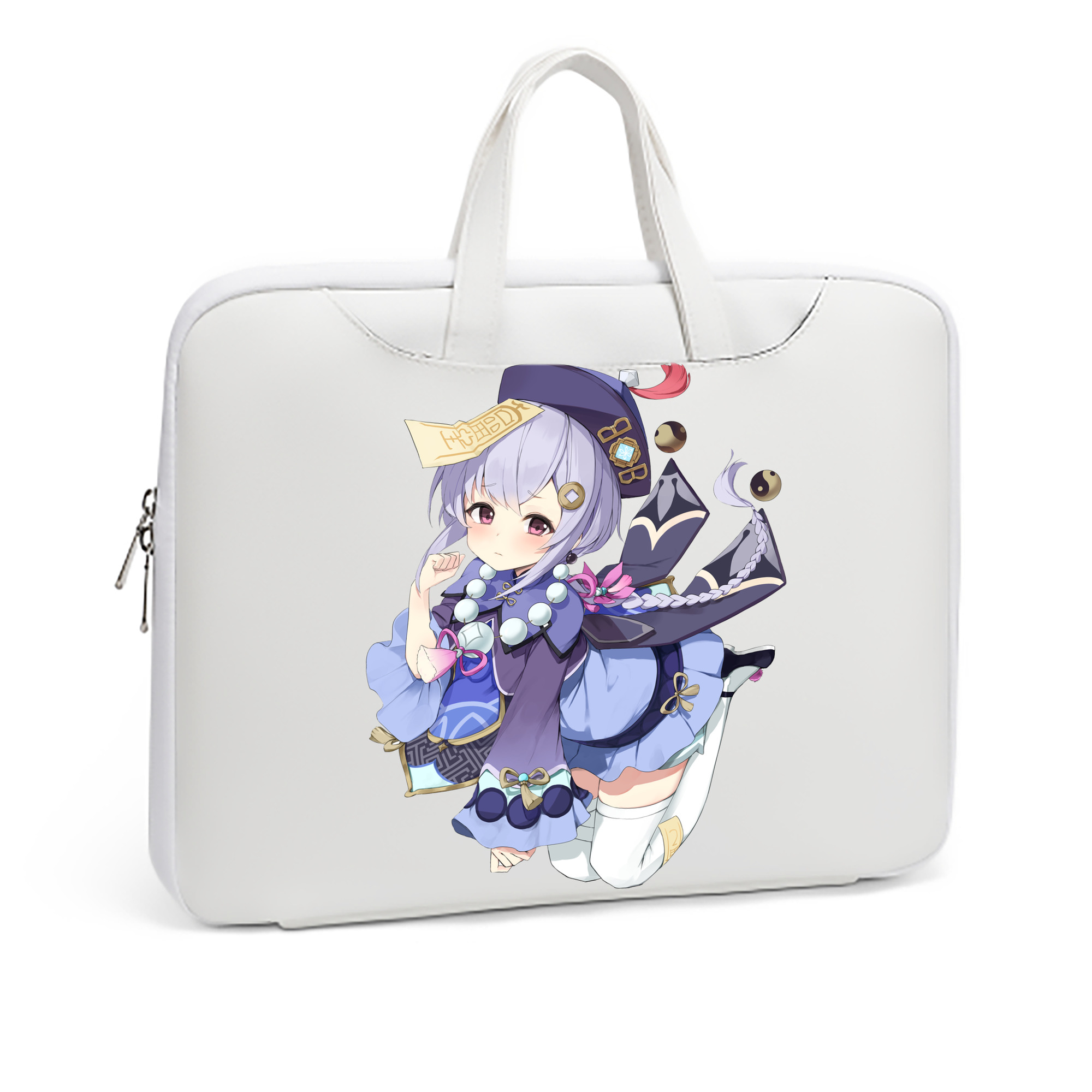 げんし神 七七 なな  genshin Nana レザーラップトップバッグ　ノートパソコンケース