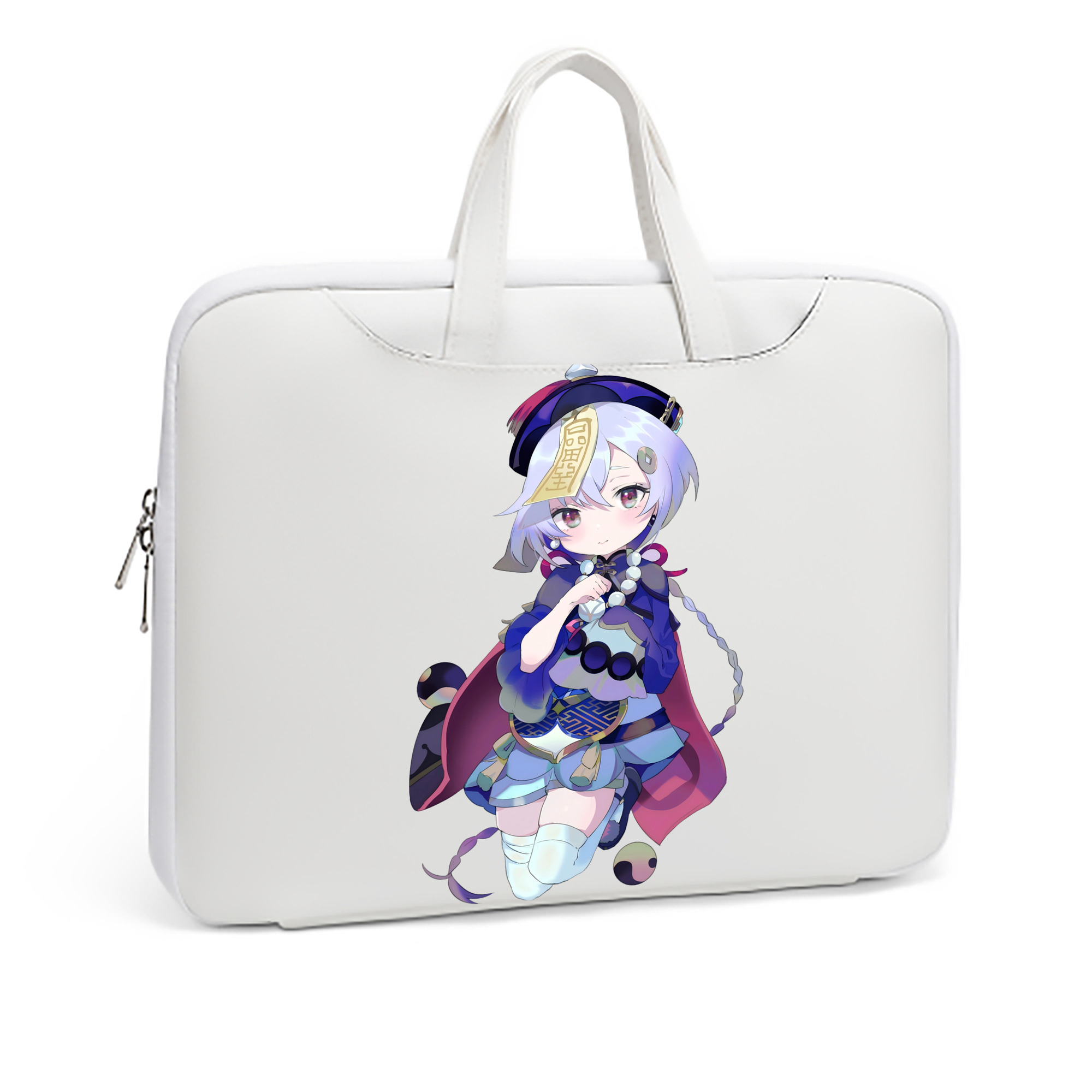 げんし神 七七 なな  genshin Nana レザーラップトップバッグ　ノートパソコンケース