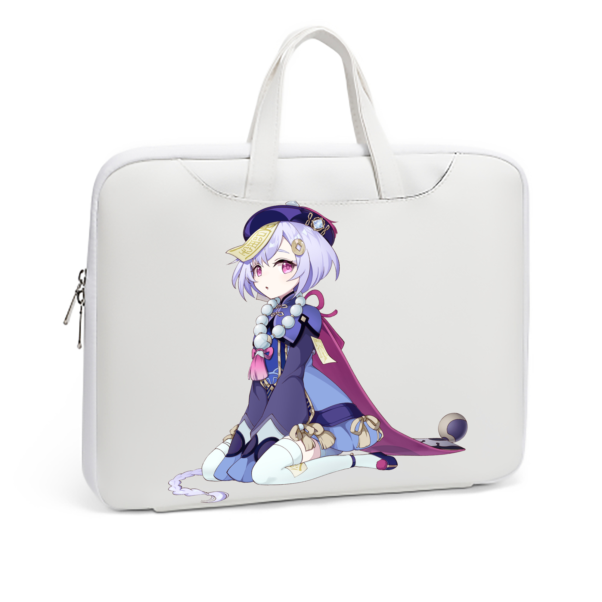 げんし神 七七 なな  genshin Nana レザーラップトップバッグ　ノートパソコンケース
