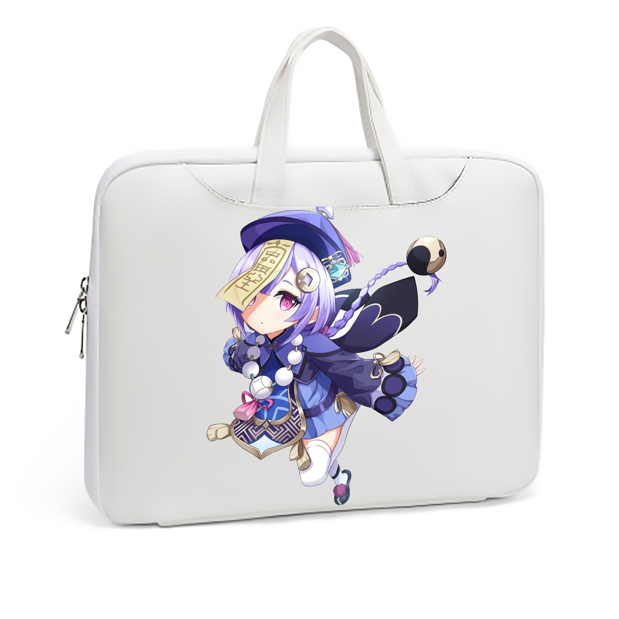げんし神 七七 なな  genshin Nana レザーラップトップバッグ　ノートパソコンケース