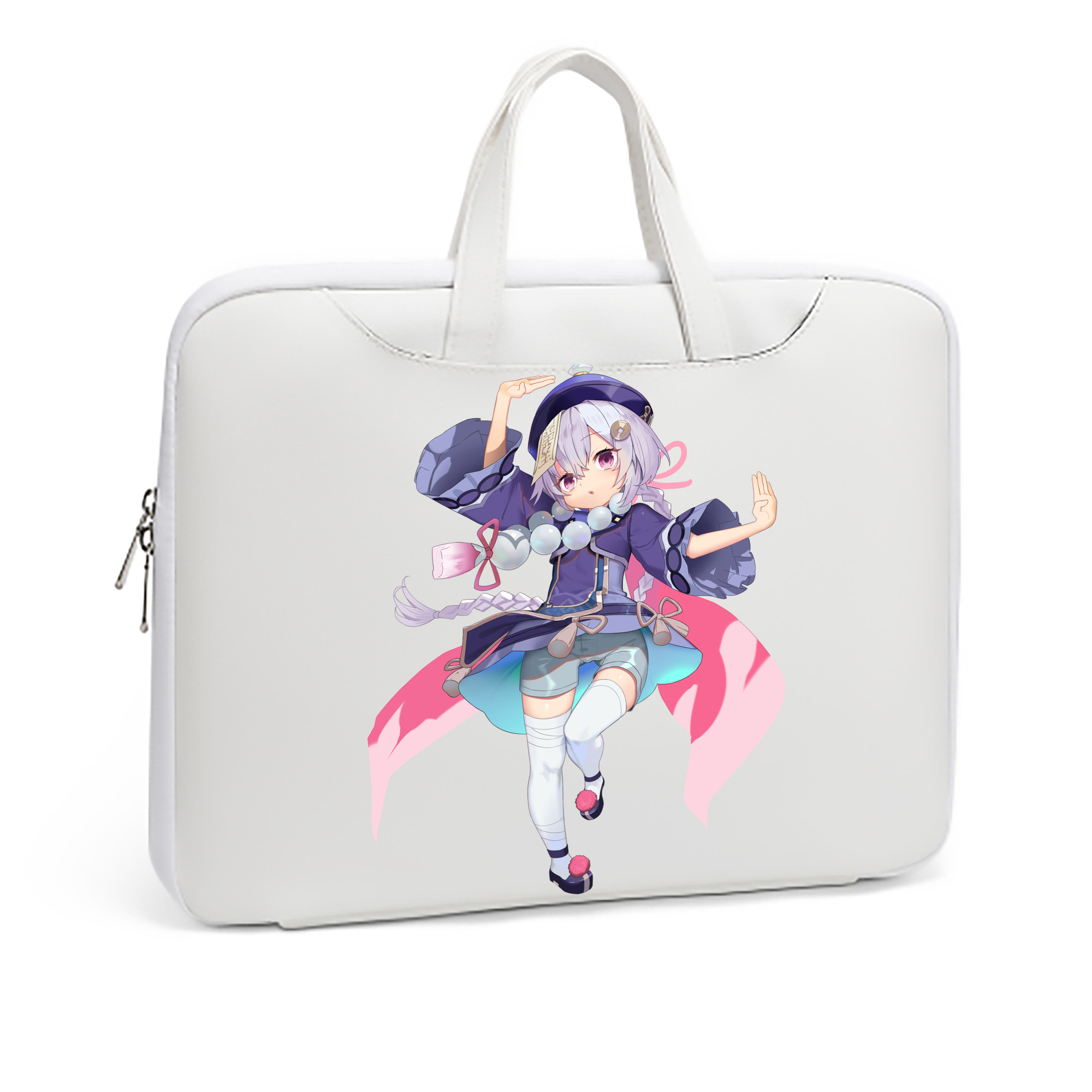 げんし神 七七 なな  genshin Nana レザーラップトップバッグ　ノートパソコンケース