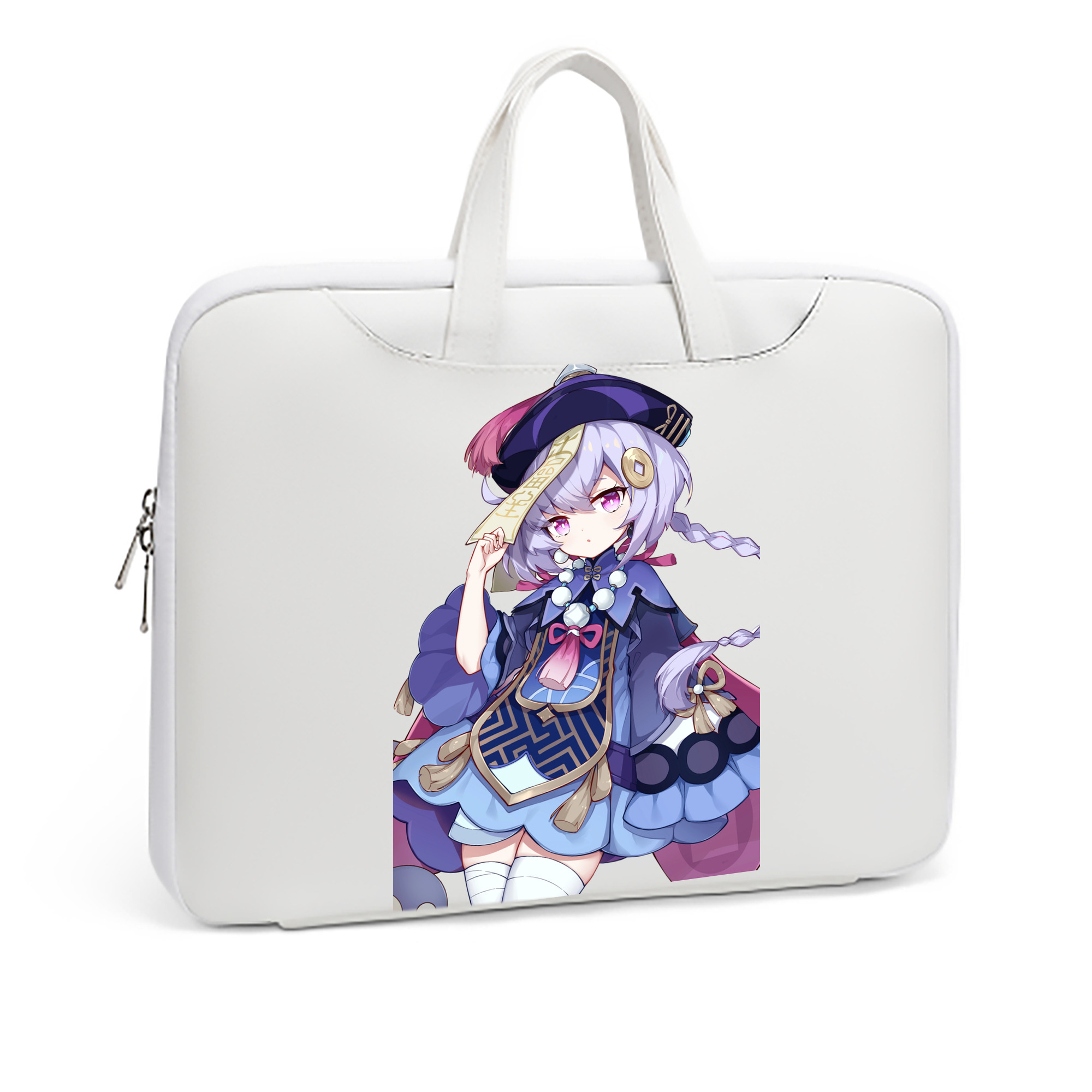 げんし神 七七 なな  genshin Nana レザーラップトップバッグ　ノートパソコンケース