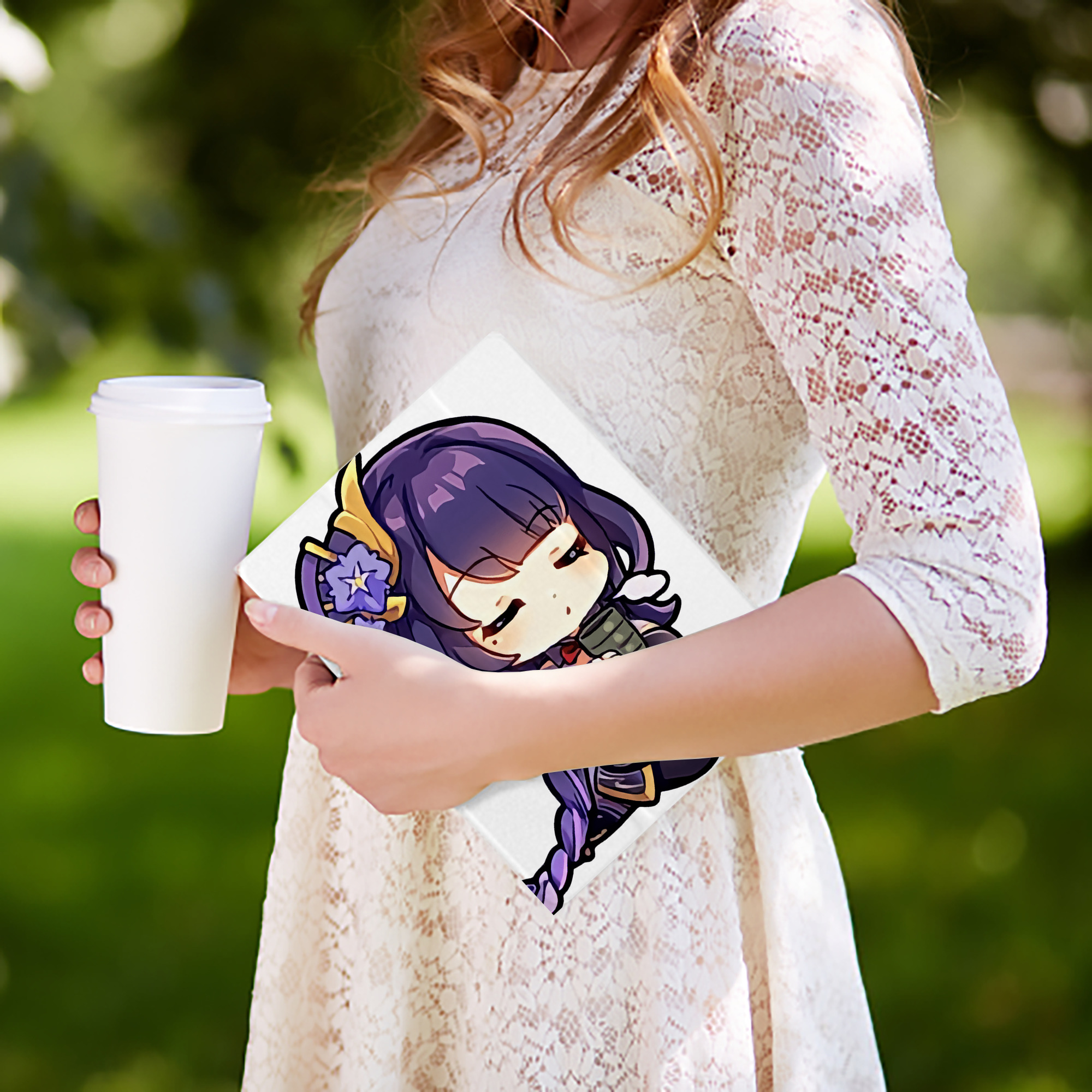 げんし神 雷電将軍 らいでんしょうぐん genshin Raiden Shogun IPad ケース ペン収納付き 三つ折りスタンド PUレザー×シリコン 対応機種9.5/10.5/10.9インチ