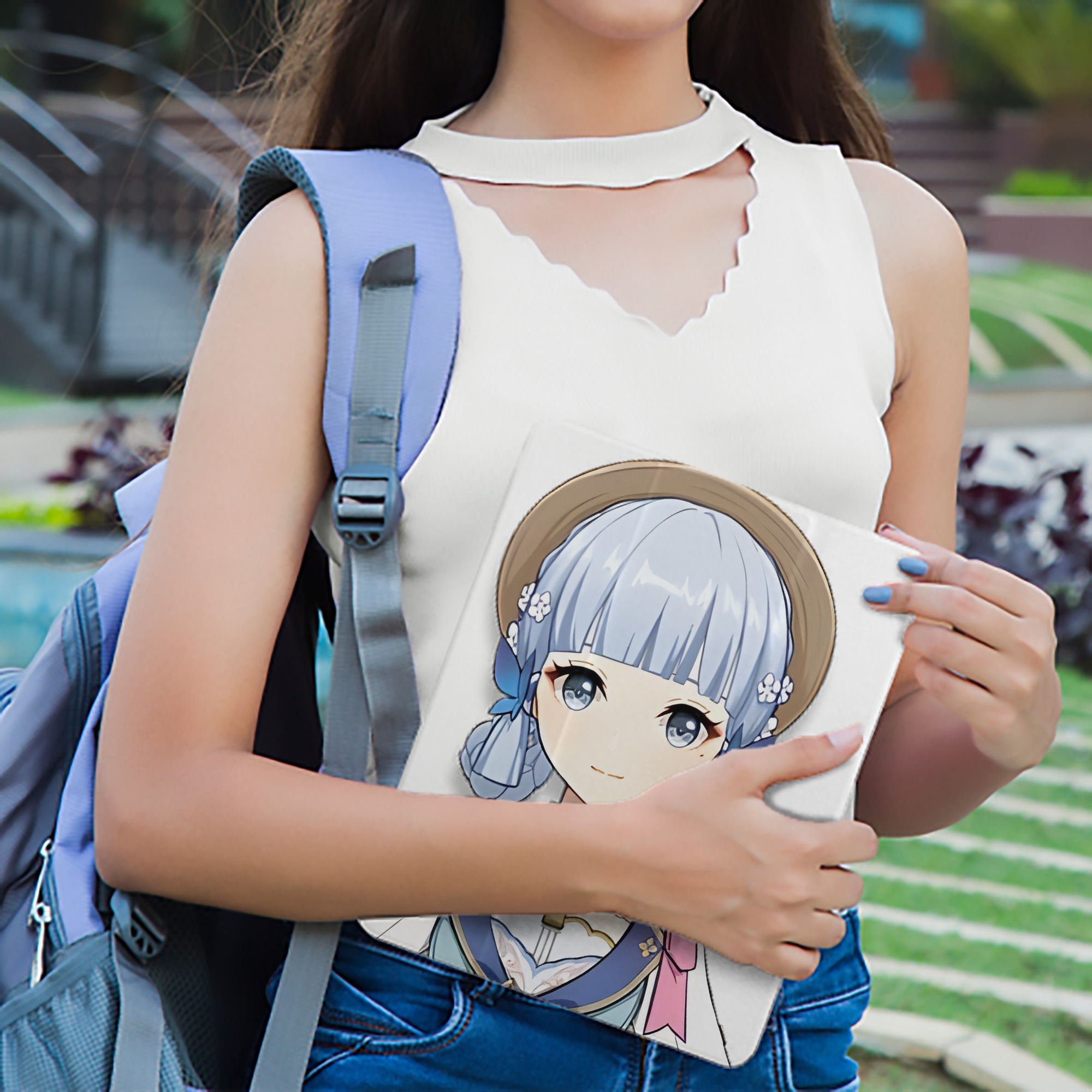 げんし神 神里綾華 神宮寺レン genshin Kamimiya Ren IPad ケース ペン収納付き 三つ折りスタンド PUレザー×シリコン 対応機種9.5/10.5/10.9インチ