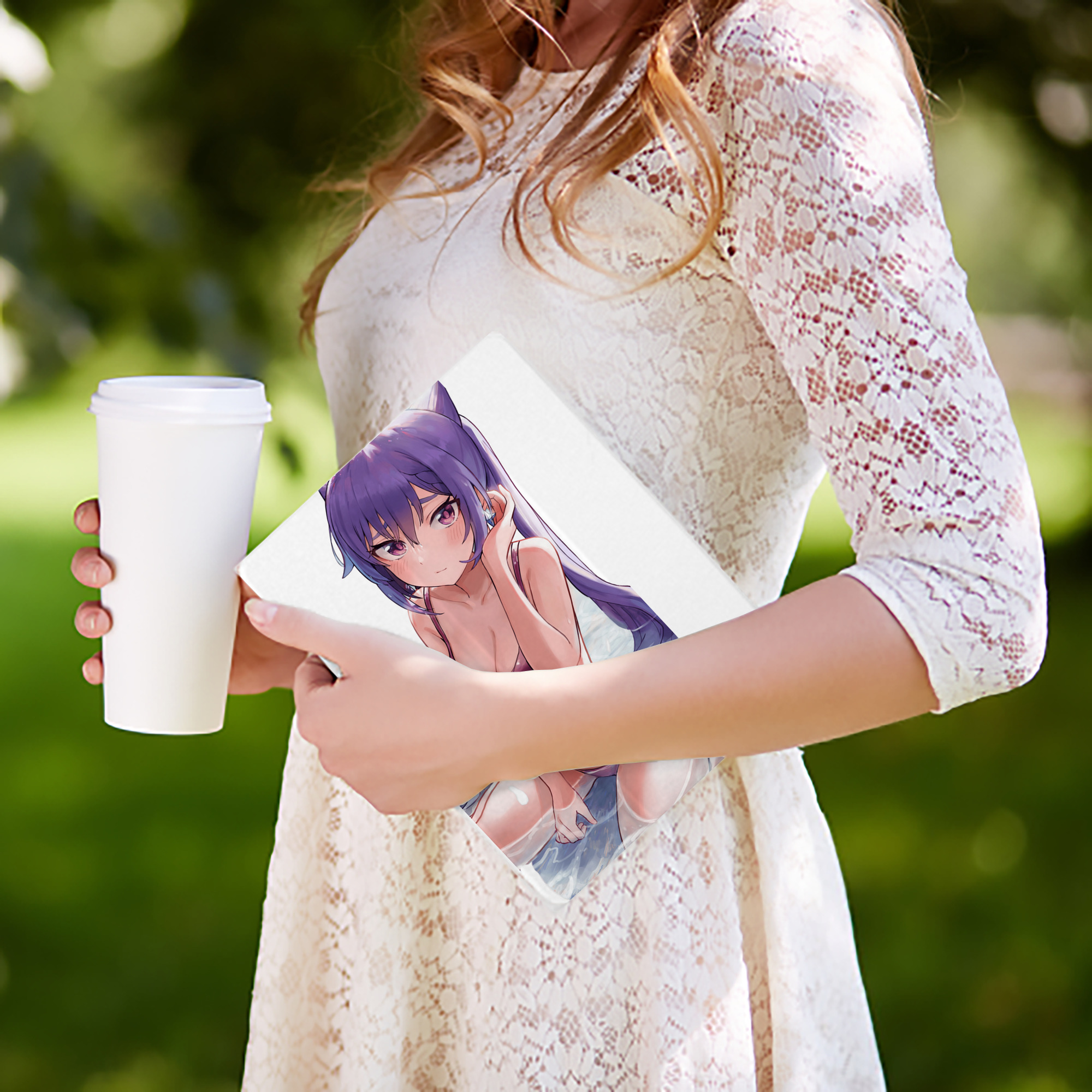 げんし神 刻晴 こくせい genshin Kokusei IPad ケース ペン収納付き 三つ折りスタンド PUレザー×シリコン 対応機種9.5/10.5/10.9インチ