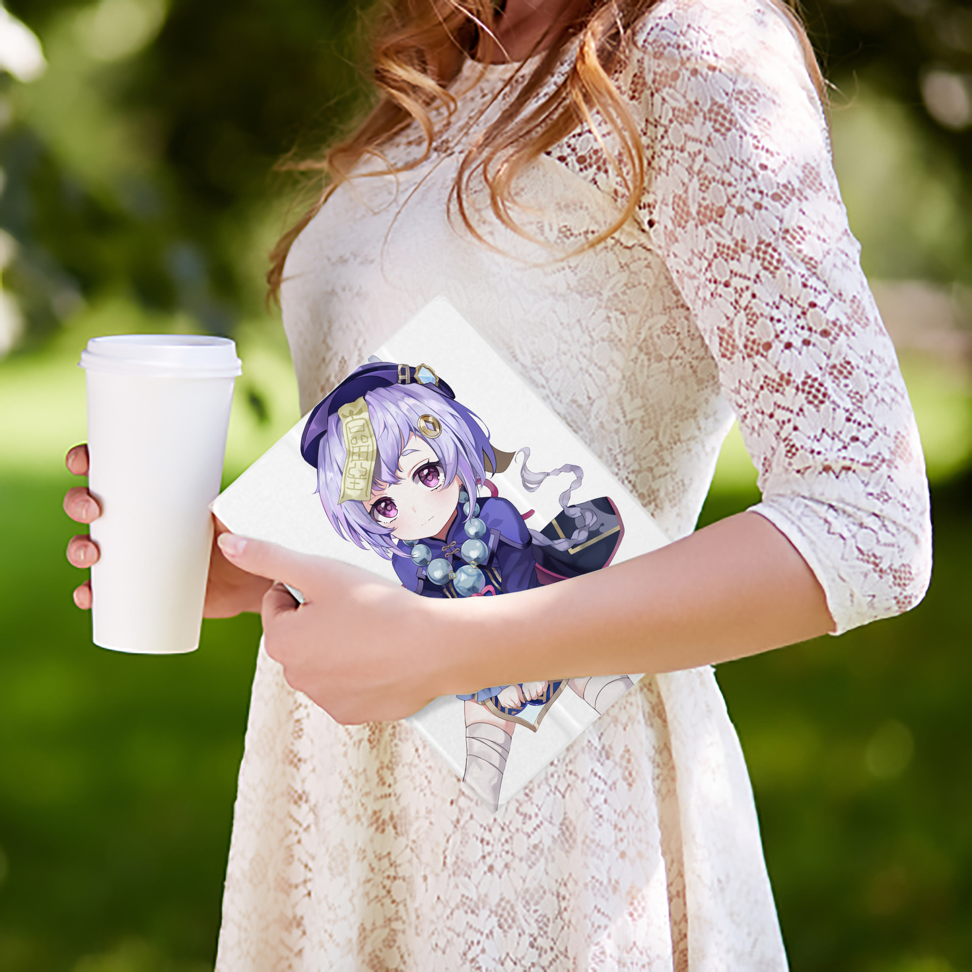 げんし神 七七 なな  genshin Nana IPad ケース ペン収納付き 三つ折りスタンド PUレザー×シリコン 対応機種9.5/10.5/10.9インチ