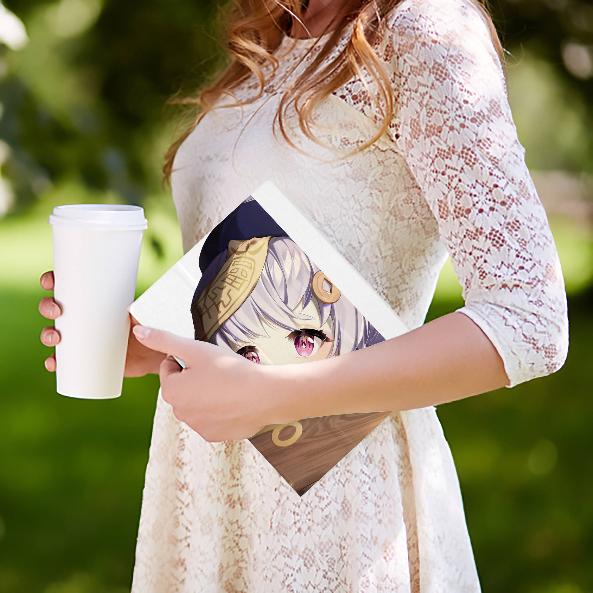 げんし神 七七 なな  genshin Nana IPad ケース ペン収納付き 三つ折りスタンド PUレザー×シリコン 対応機種9.5/10.5/10.9インチ