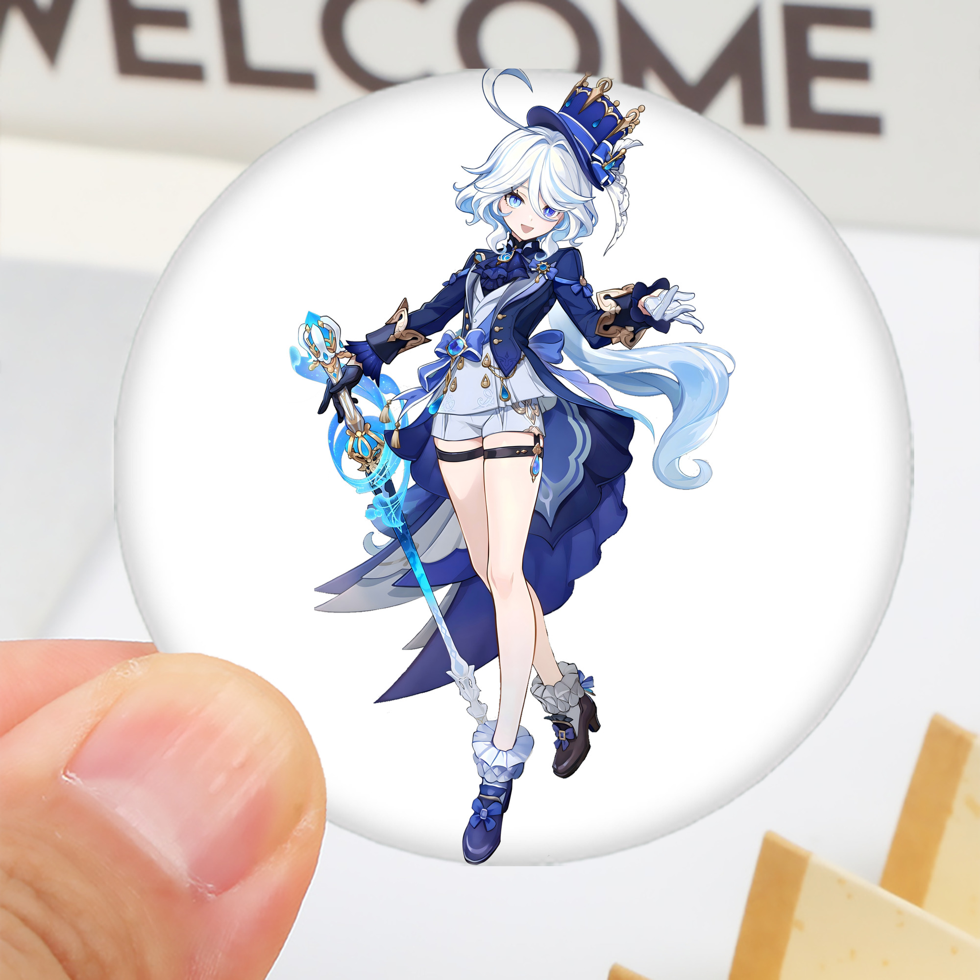 げんし神 フリーナ genshin Furina 6cm 缶バッジ 複数セット