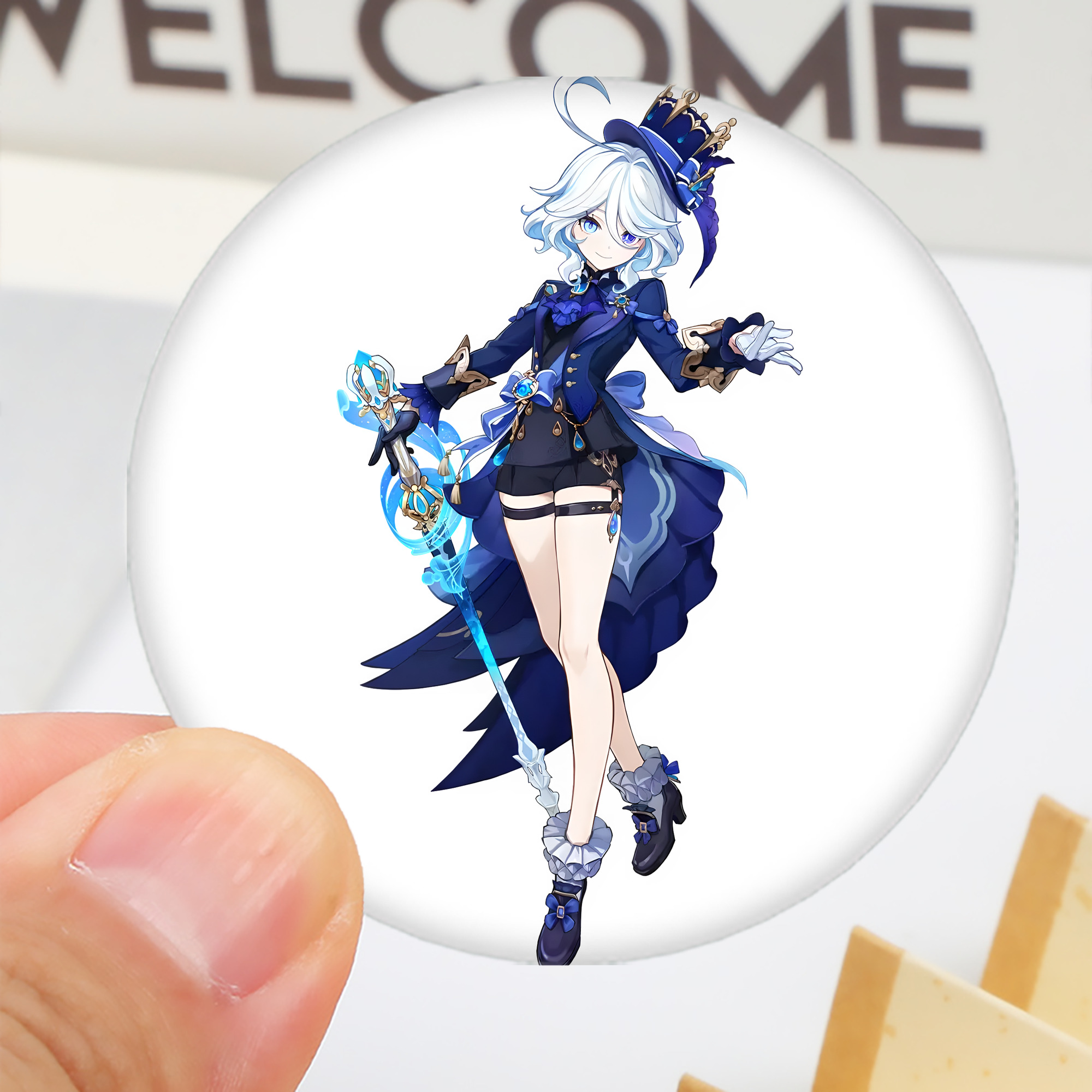 げんし神 フリーナ genshin Furina 6cm 缶バッジ 複数セット