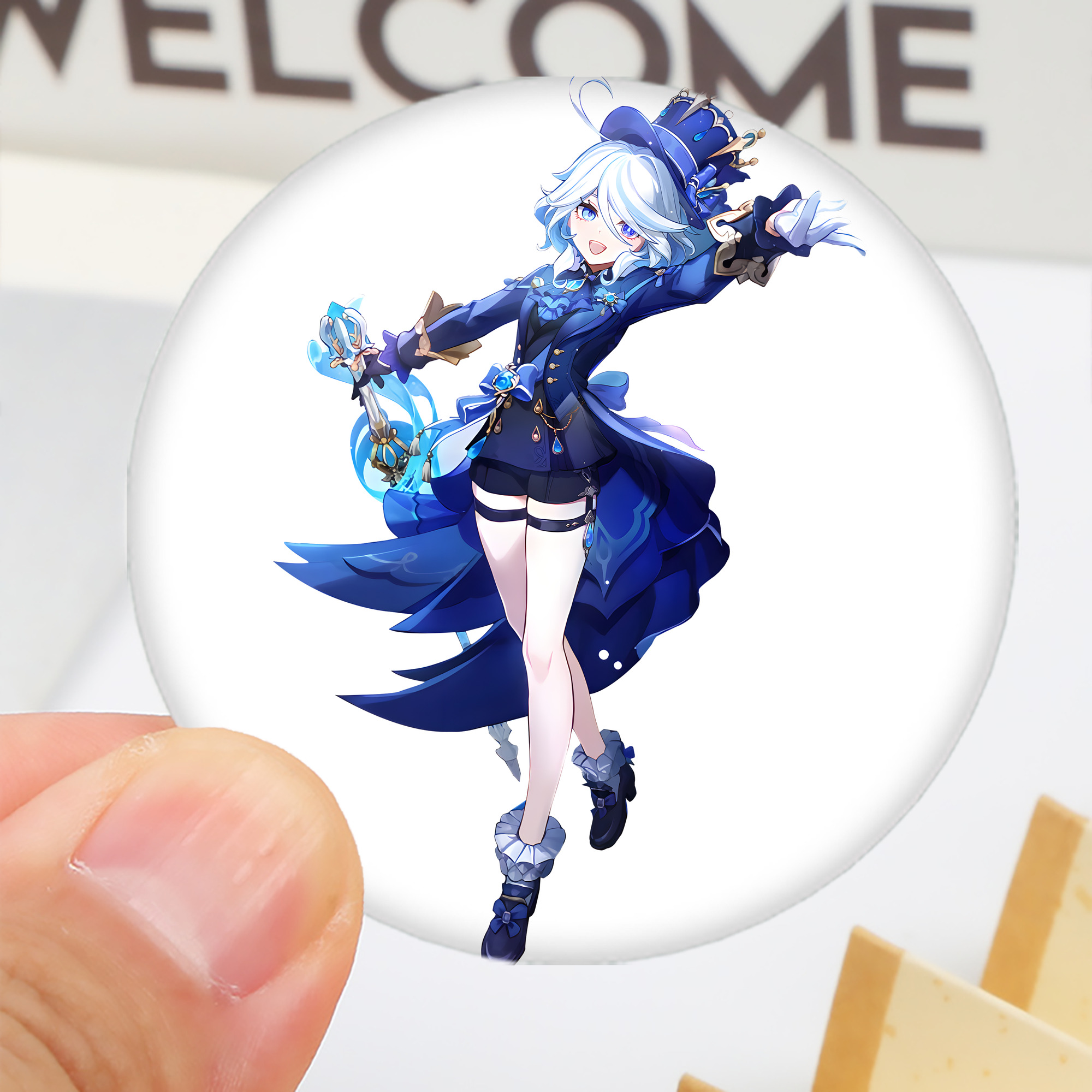 げんし神 フリーナ genshin Furina 6cm 缶バッジ 複数セット