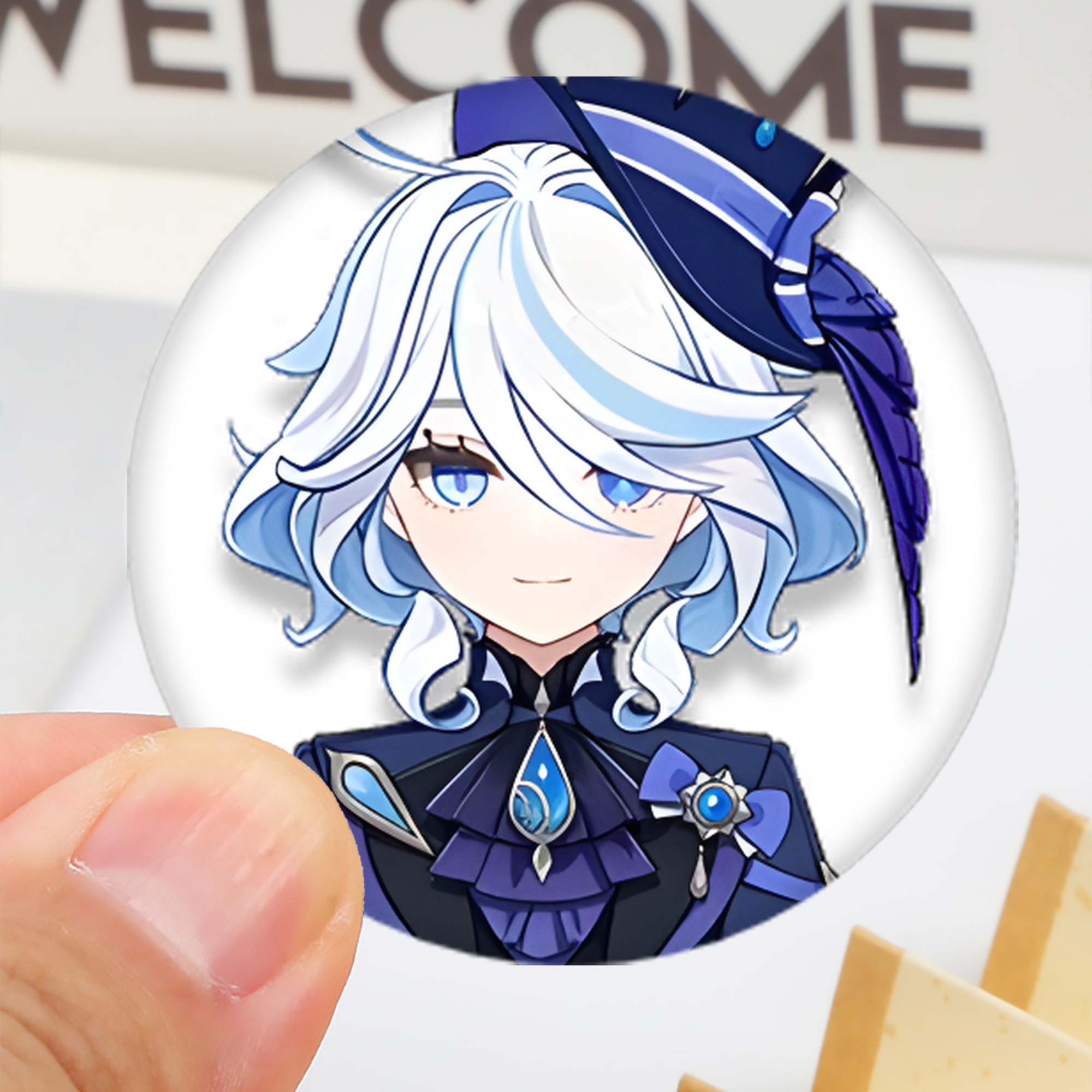 げんし神 フリーナ genshin Furina 6cm 缶バッジ 複数セット