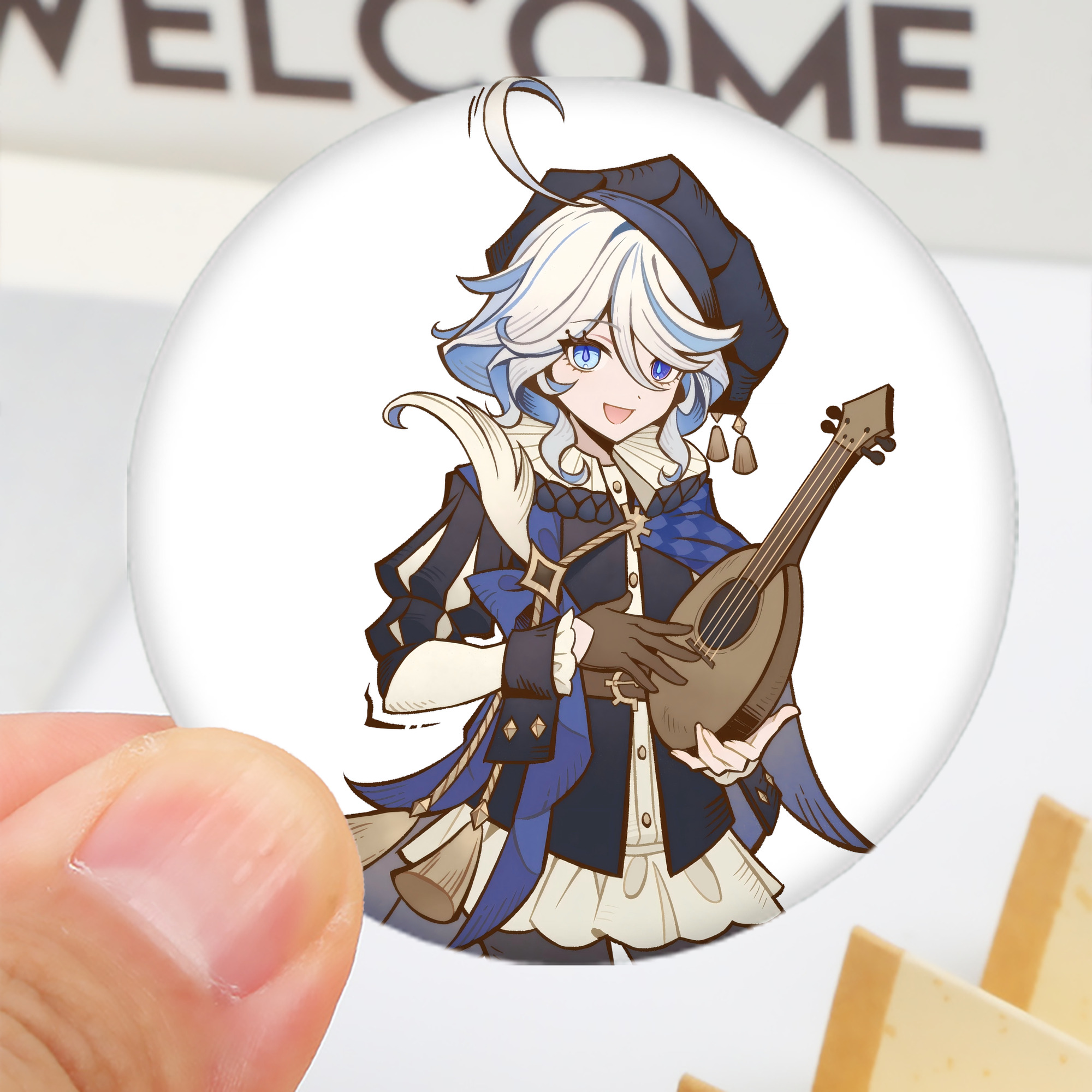 げんし神 フリーナ genshin Furina 6cm 缶バッジ 複数セット