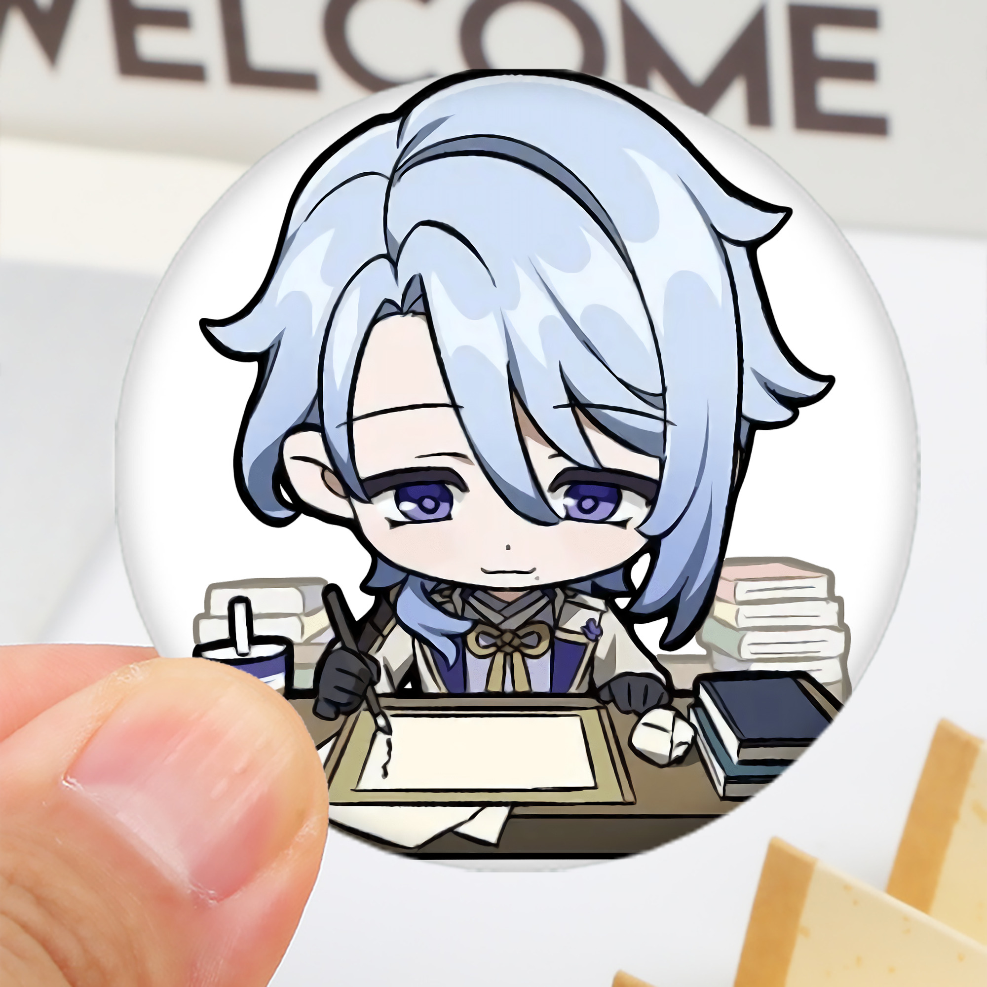 げんし神 神里綾人 かみさとあやと genshin Kamisato Ayato 6cm 缶バッジ 複数セット