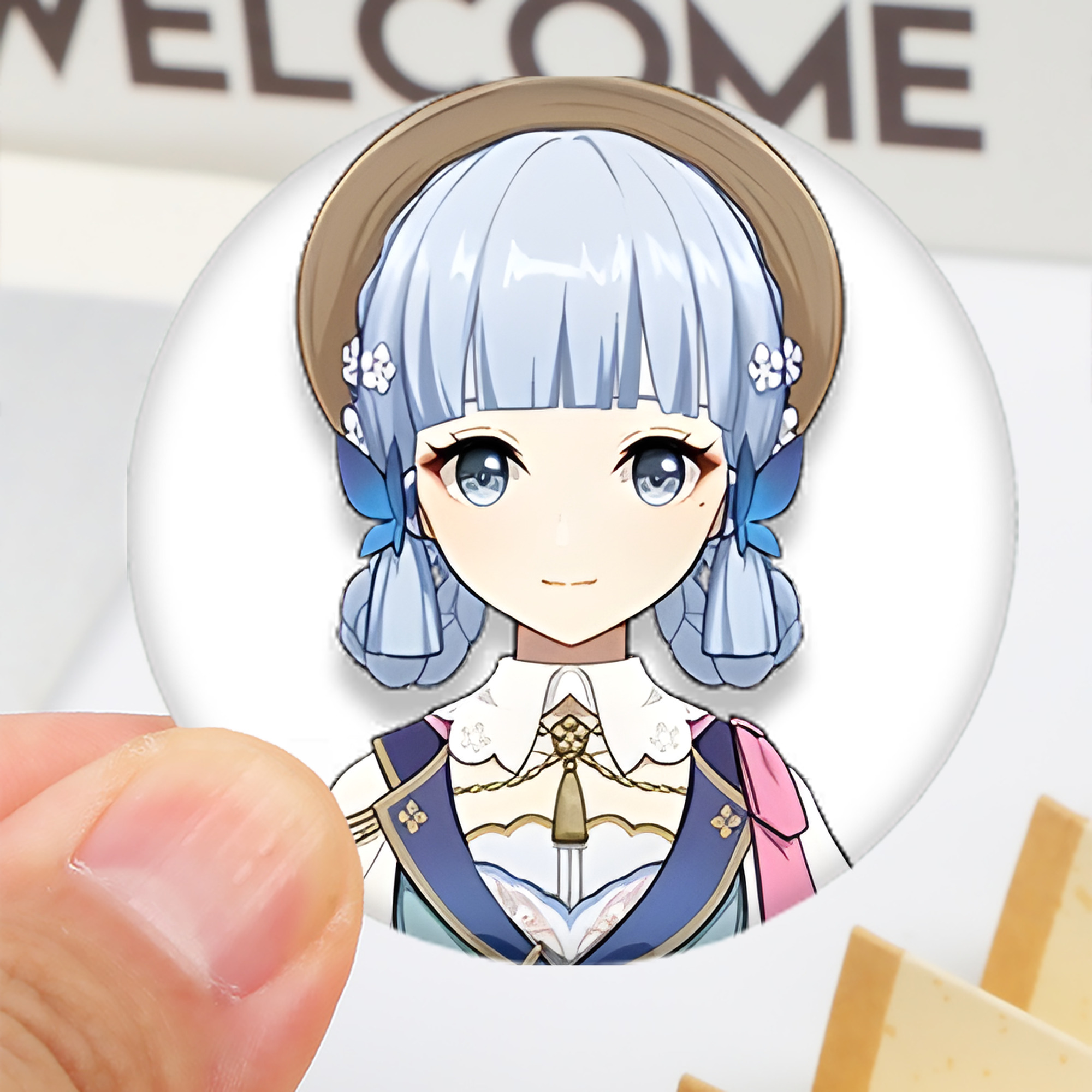 げんし神 神里綾華 神宮寺レン genshin Kamimiya Ren 6cm 缶バッジ 複数セット