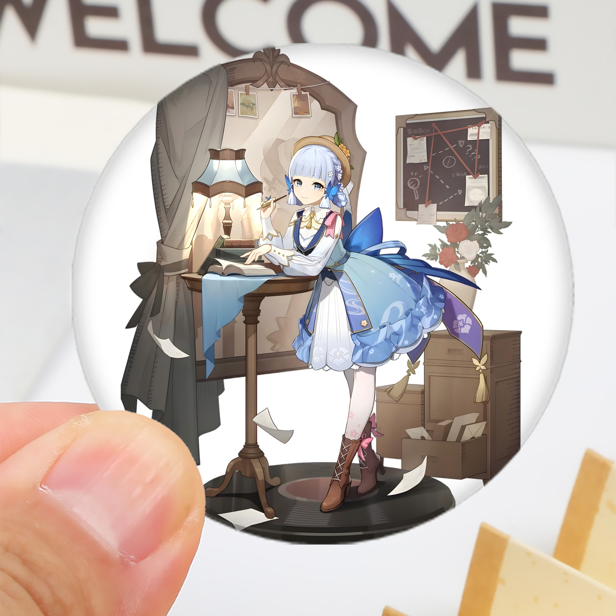 げんし神 神里綾華 神宮寺レン genshin Kamimiya Ren 6cm 缶バッジ 複数セット