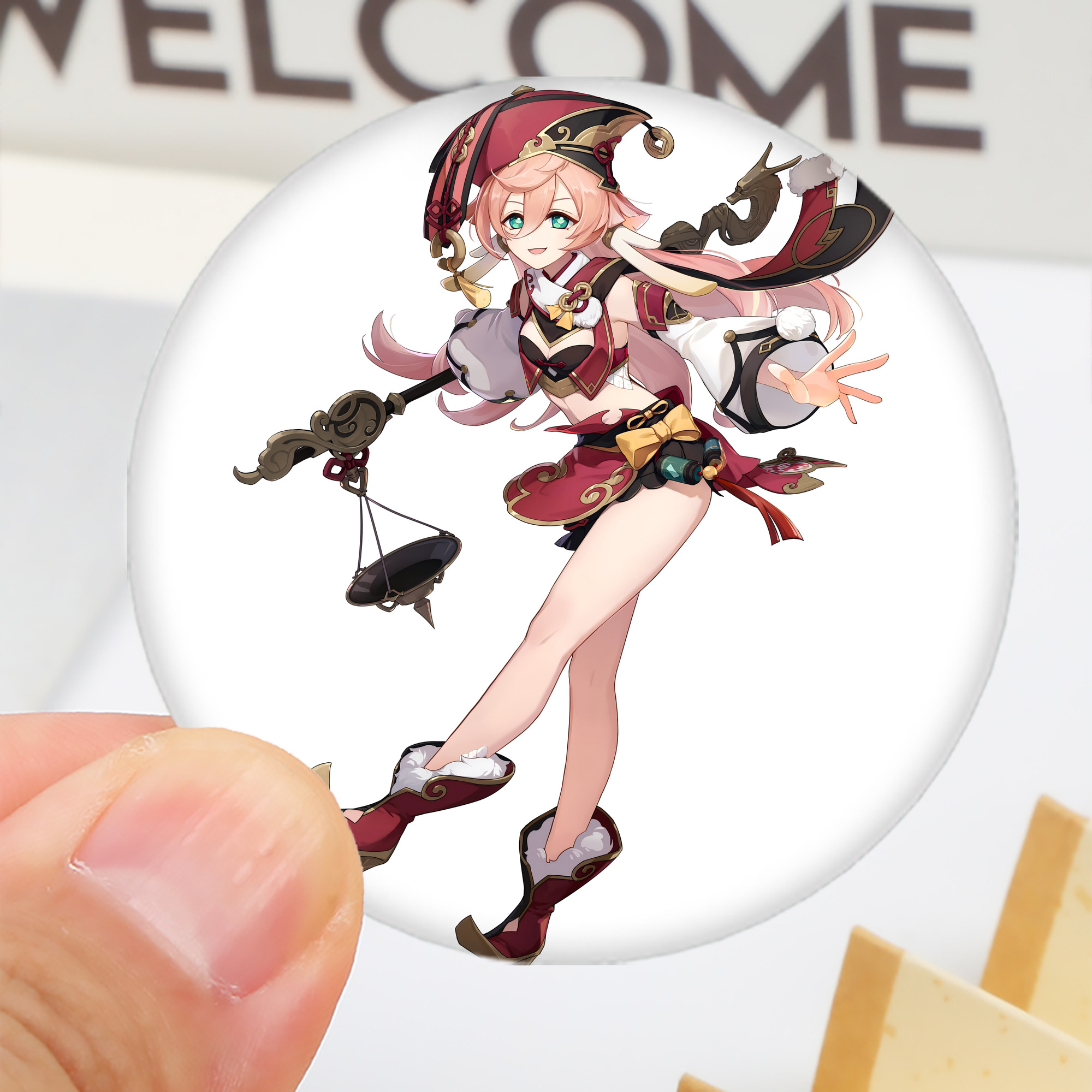 げんし神 ヤンフェイ genshin Yanfei 6cm 缶バッジ 複数セット