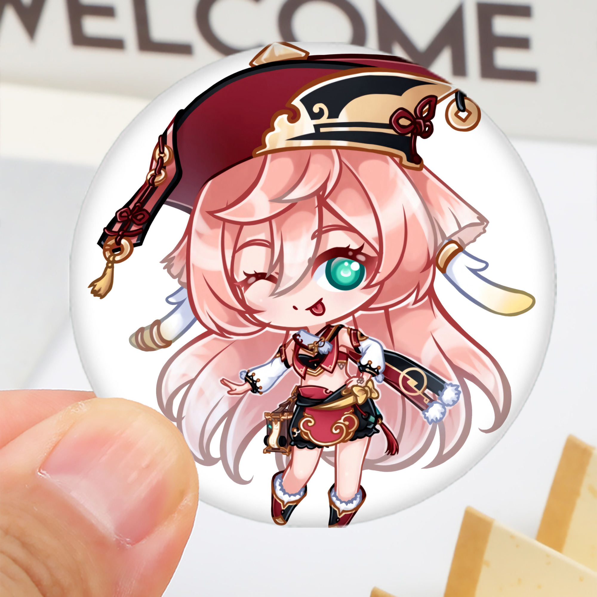 げんし神 ヤンフェイ genshin Yanfei 6cm 缶バッジ 複数セット