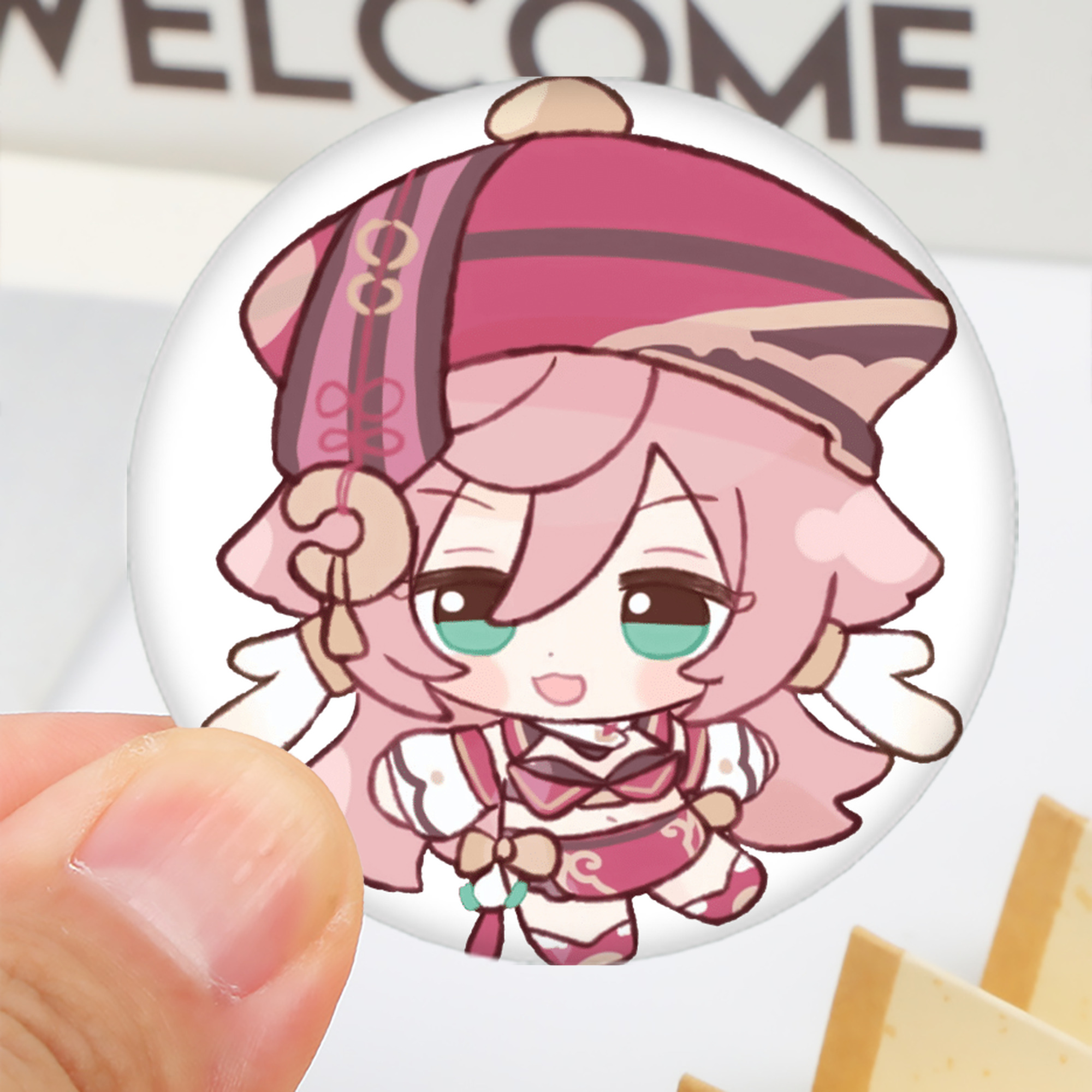 げんし神 ヤンフェイ genshin Yanfei 6cm 缶バッジ 複数セット