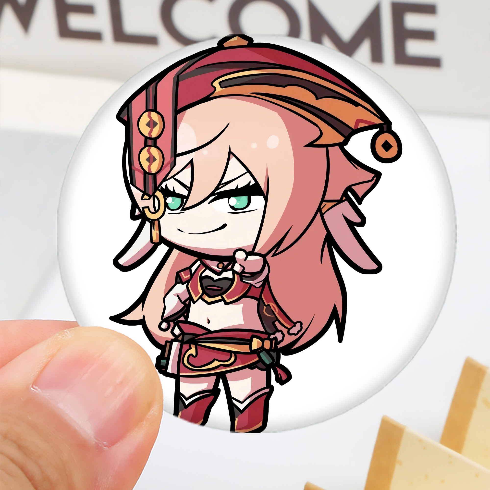 げんし神 ヤンフェイ genshin Yanfei 6cm 缶バッジ 複数セット