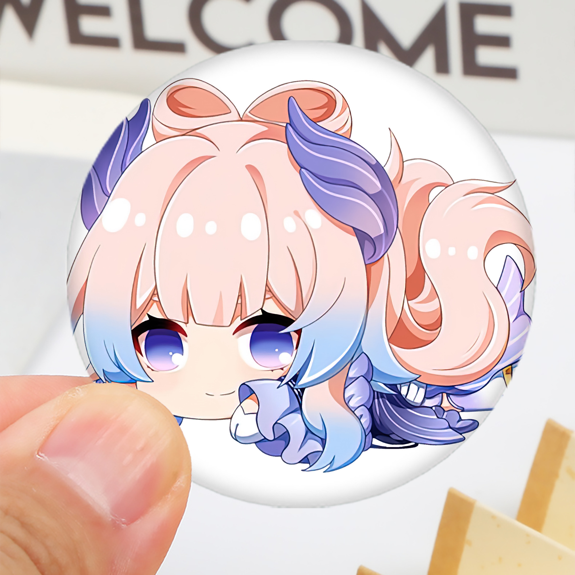 げんし神 珊瑚宮心海 サンゴノミヤ・ココミ genshin Sangonomiya Kokomi 6cm 缶バッジ 複数セット