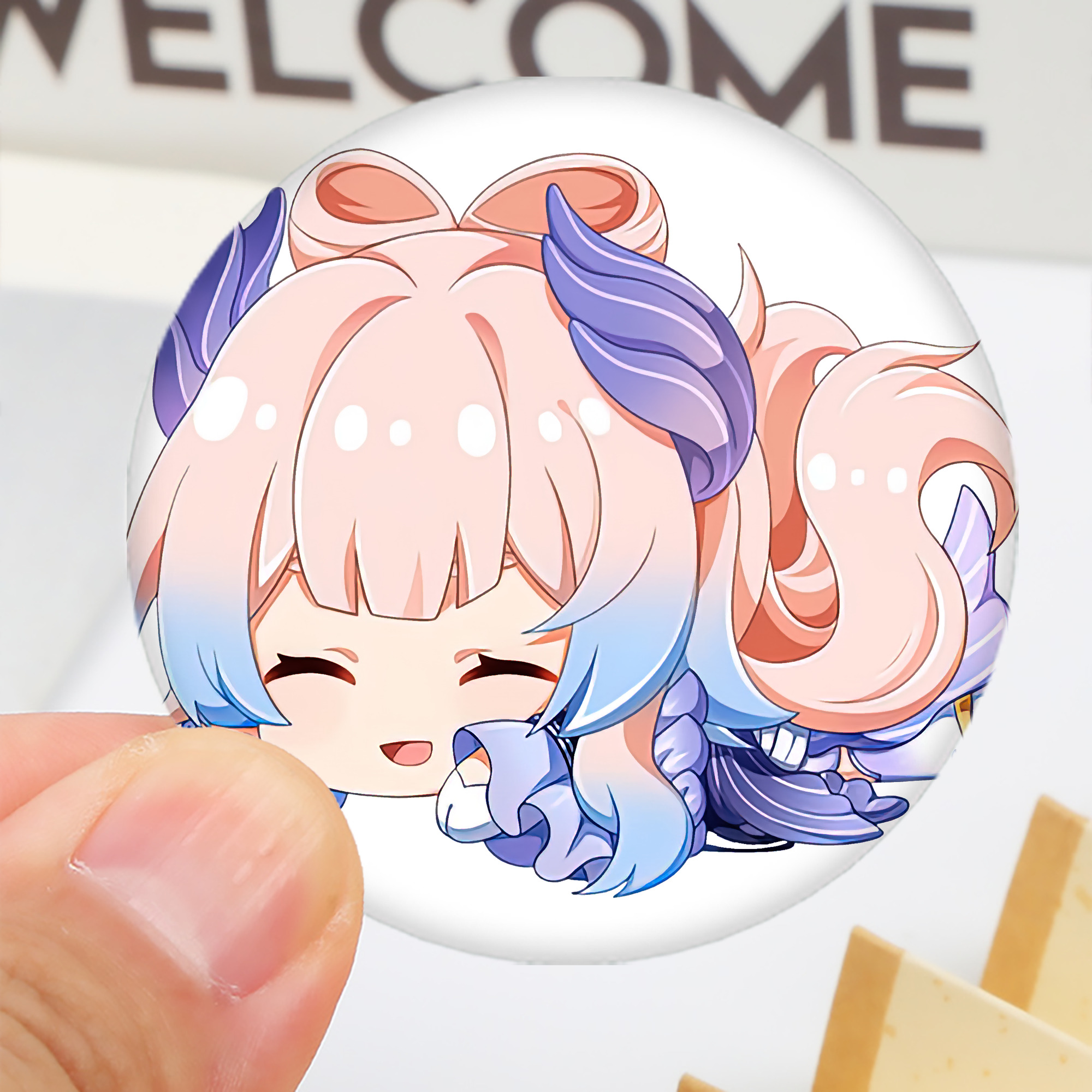 げんし神 珊瑚宮心海 サンゴノミヤ・ココミ genshin Sangonomiya Kokomi 6cm 缶バッジ 複数セット