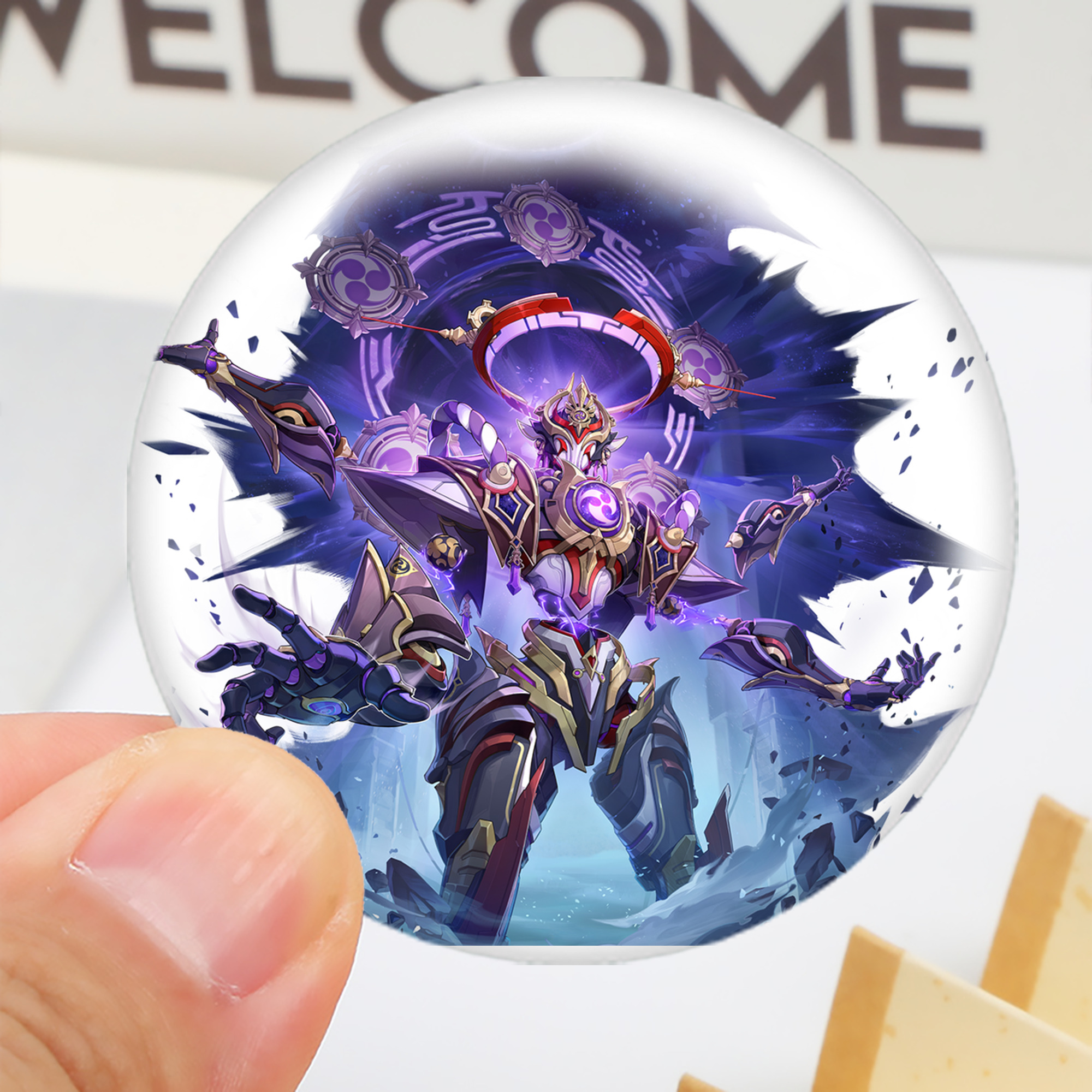 げんし神 さんペい genshin Sanpei 6cm 缶バッジ 複数セット