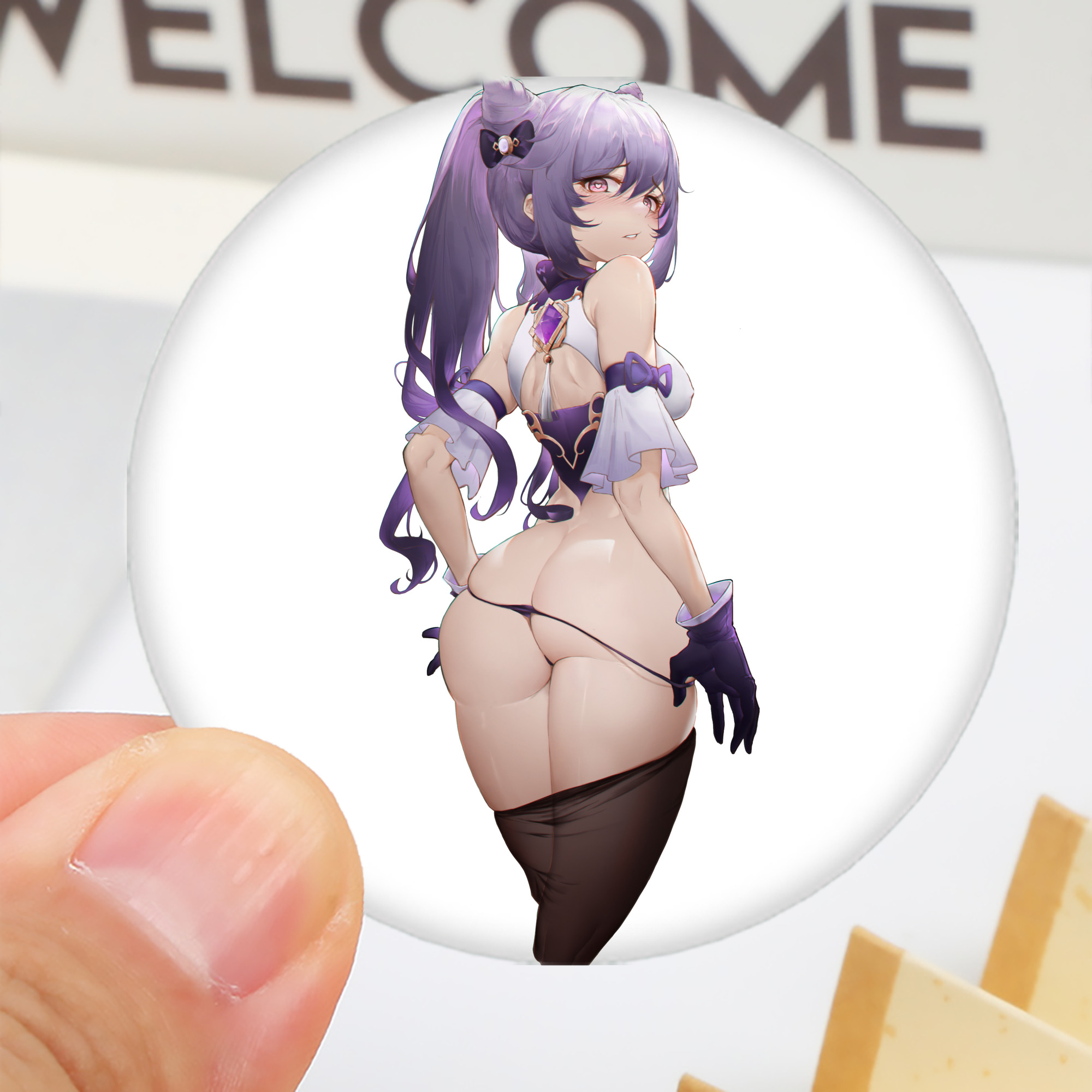 げんし神 刻晴 こくせい genshin Kokusei 6cm 缶バッジ 複数セット