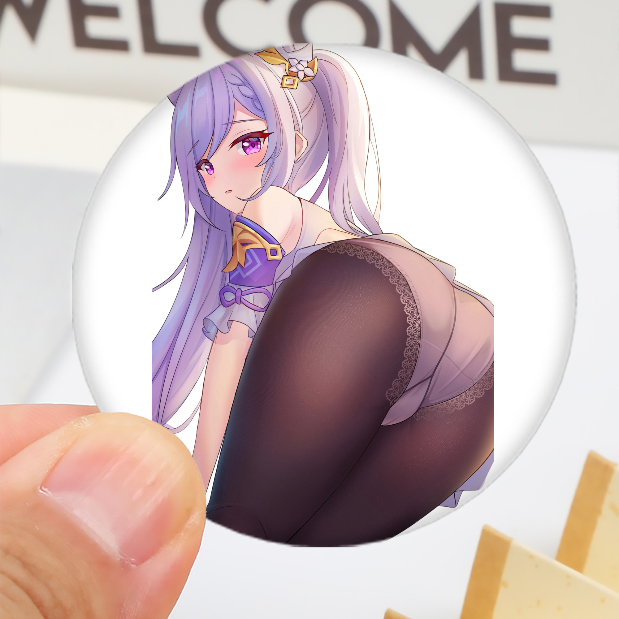 げんし神 刻晴 こくせい genshin Kokusei 6cm 缶バッジ 複数セット