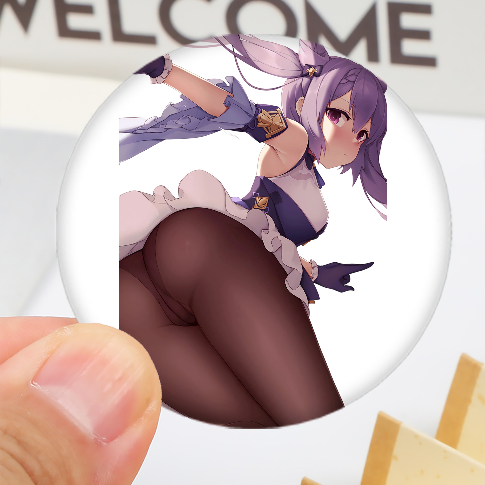 げんし神 刻晴 こくせい genshin Kokusei 6cm 缶バッジ 複数セット