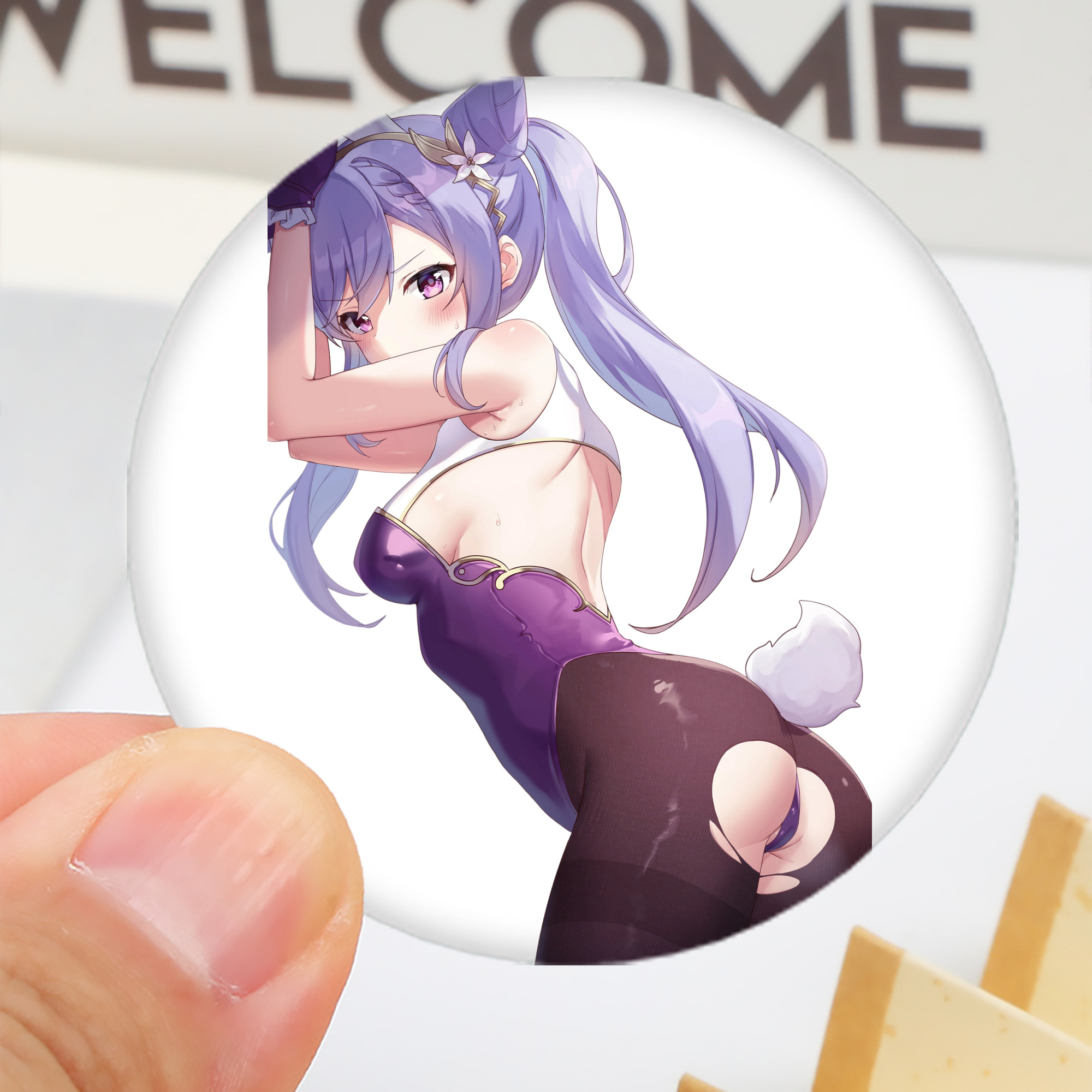 げんし神 刻晴 こくせい genshin Kokusei 6cm 缶バッジ 複数セット